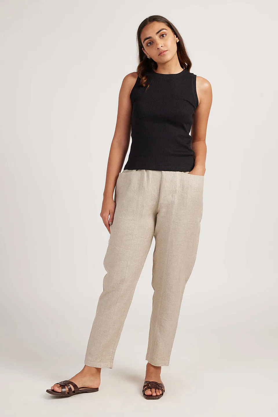 The Linen Easy Pants