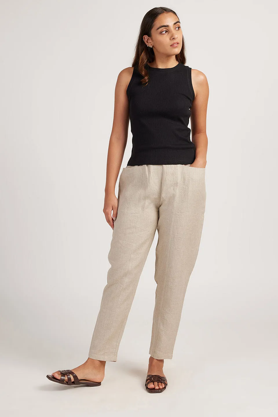 The Linen Easy Pants