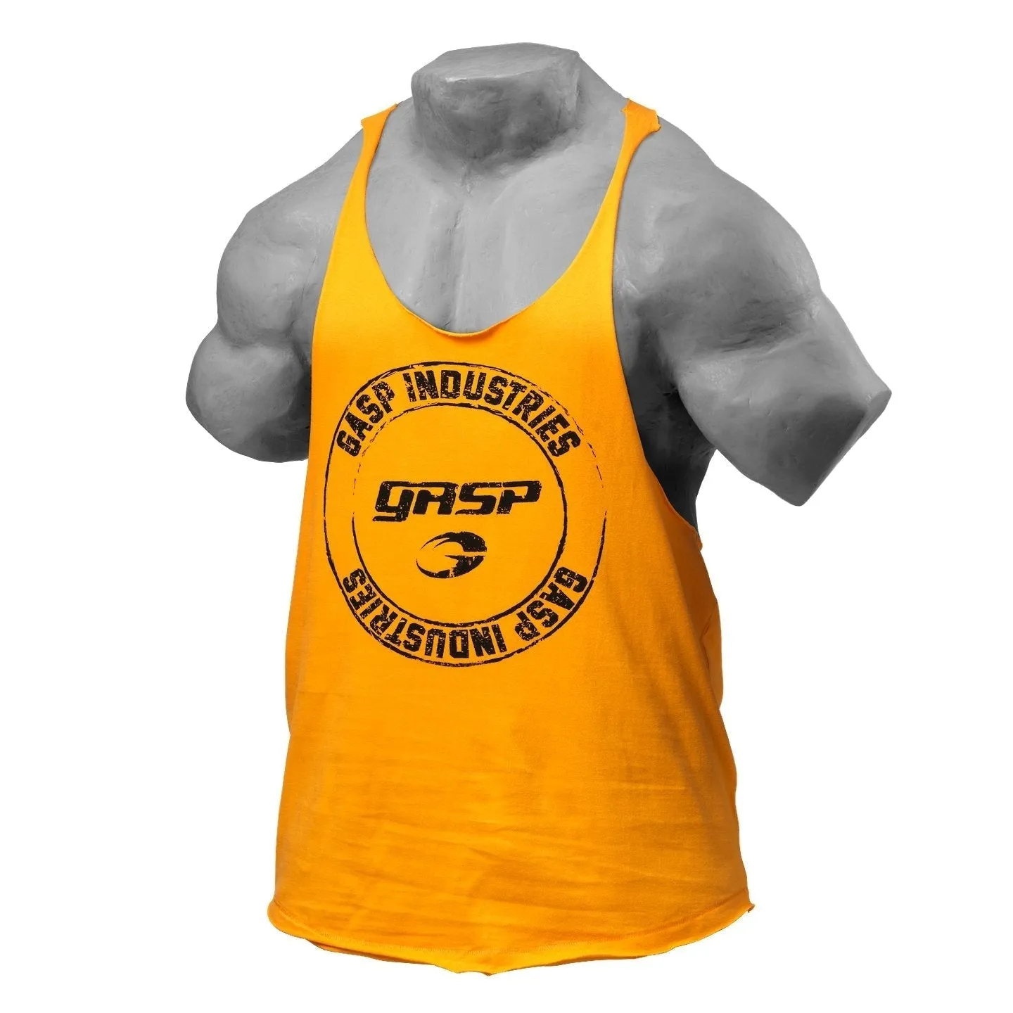 The Pro GASP Stringer - Loose Fit Tank Top for Heavy Workouts | 100% BCI Cotton