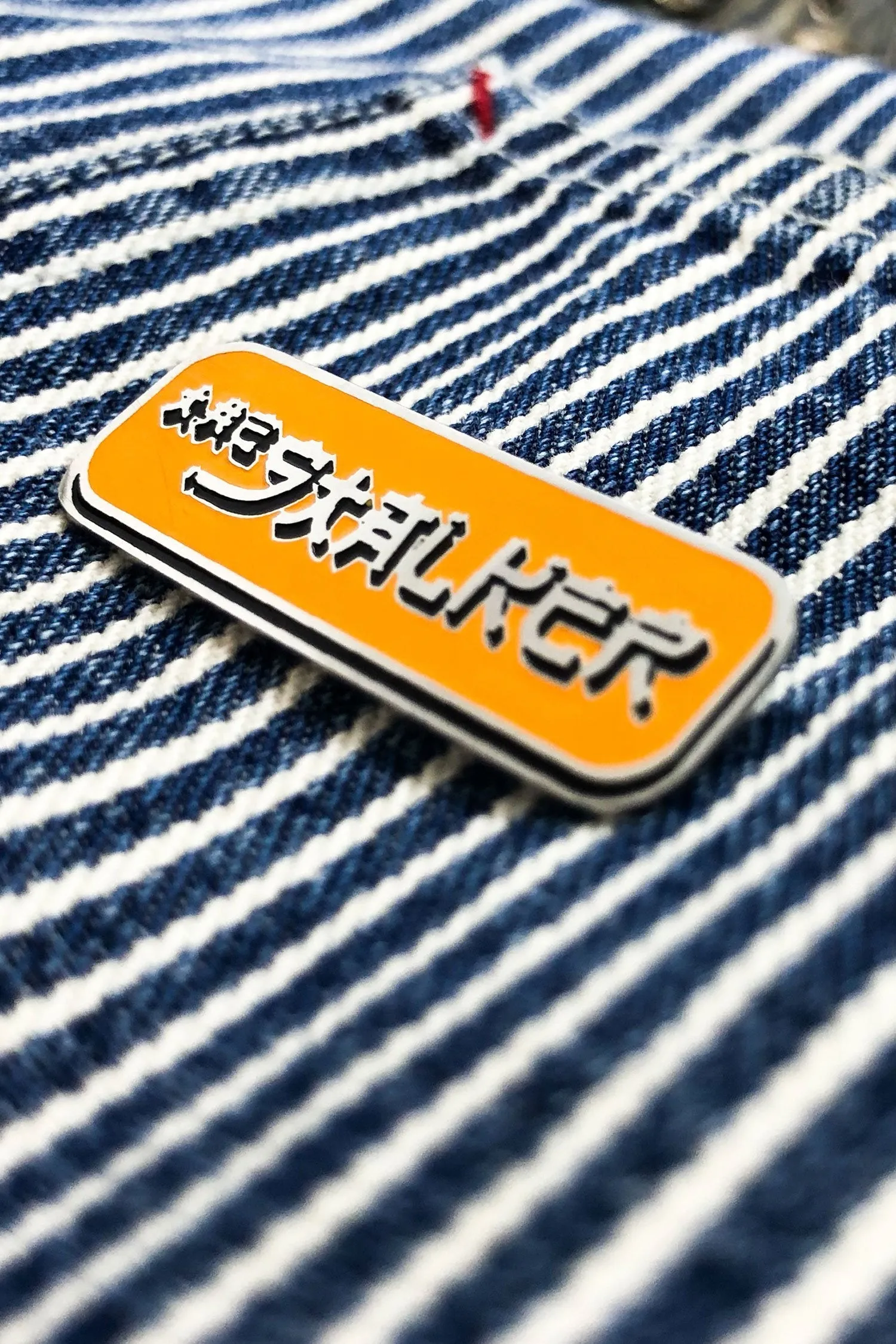 The Stalker Yellow Pin