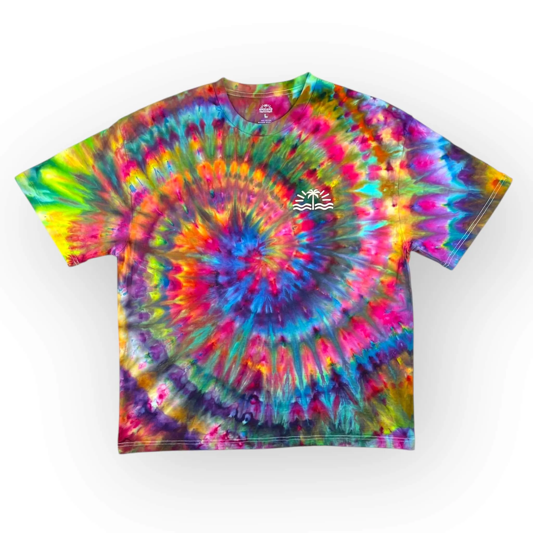 Tie Dye Tee - Adults Large - Oversize Fit