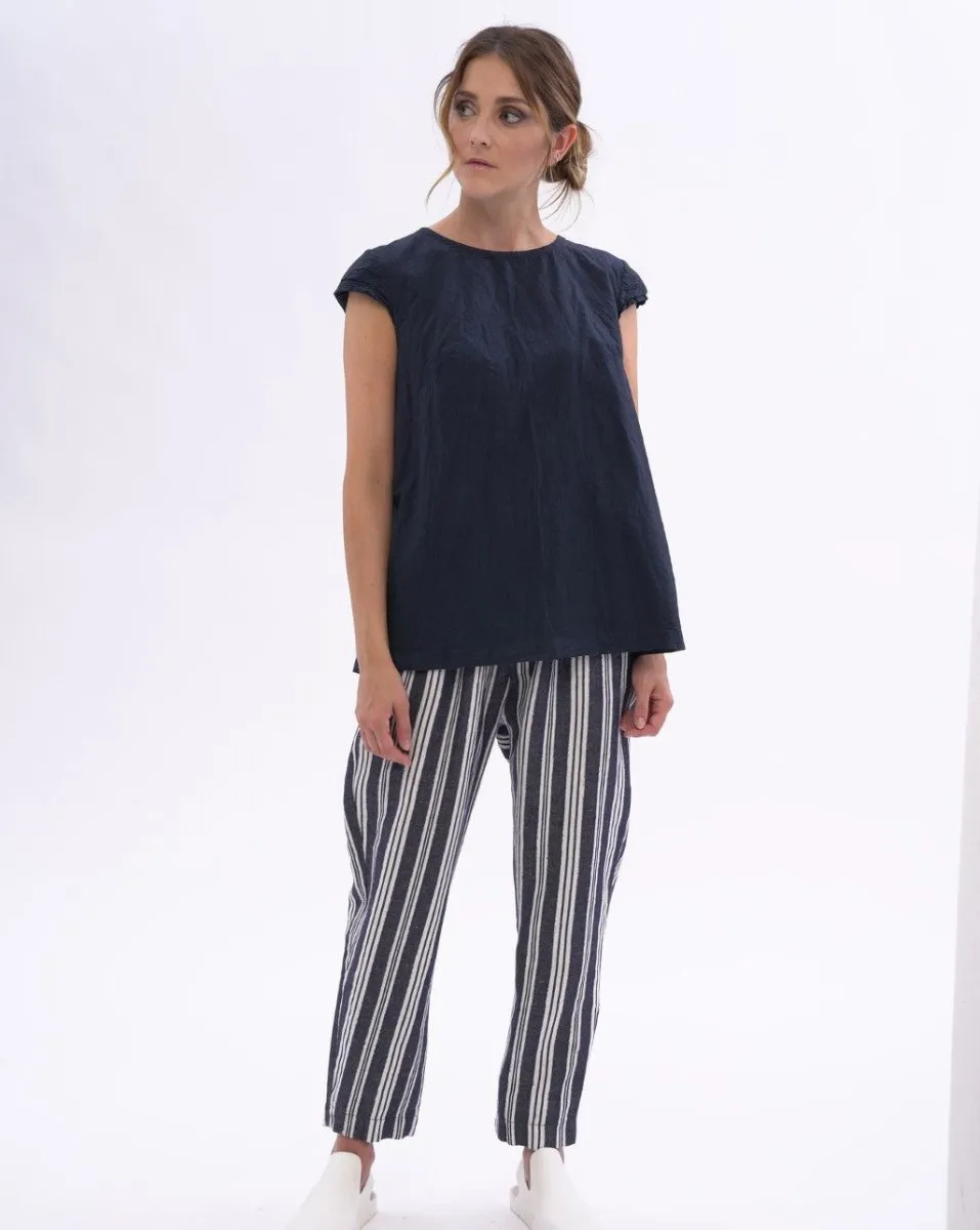 Tiered Waist Ruffled Organic Shirt