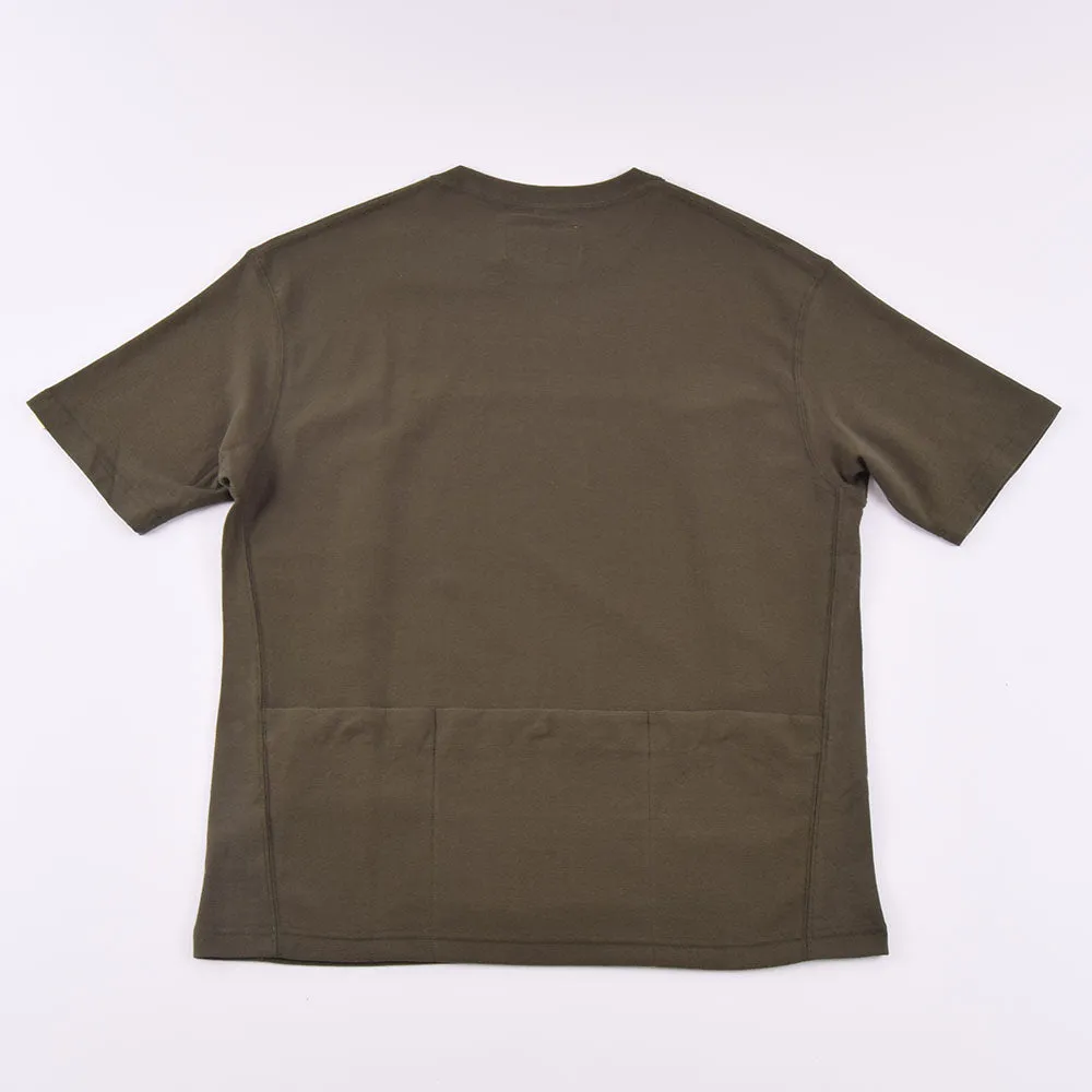 TMCAZ Olive Smock Pocket Tee