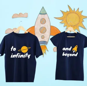 To Infinity & Beyond Couple T-Shirt