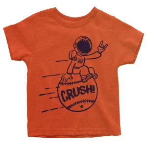TODDLER - Space Crushin' Tee | Vintage Orange