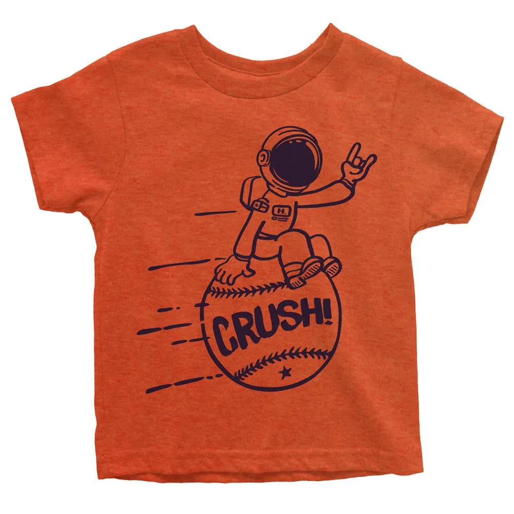 TODDLER - Space Crushin' Tee | Vintage Orange