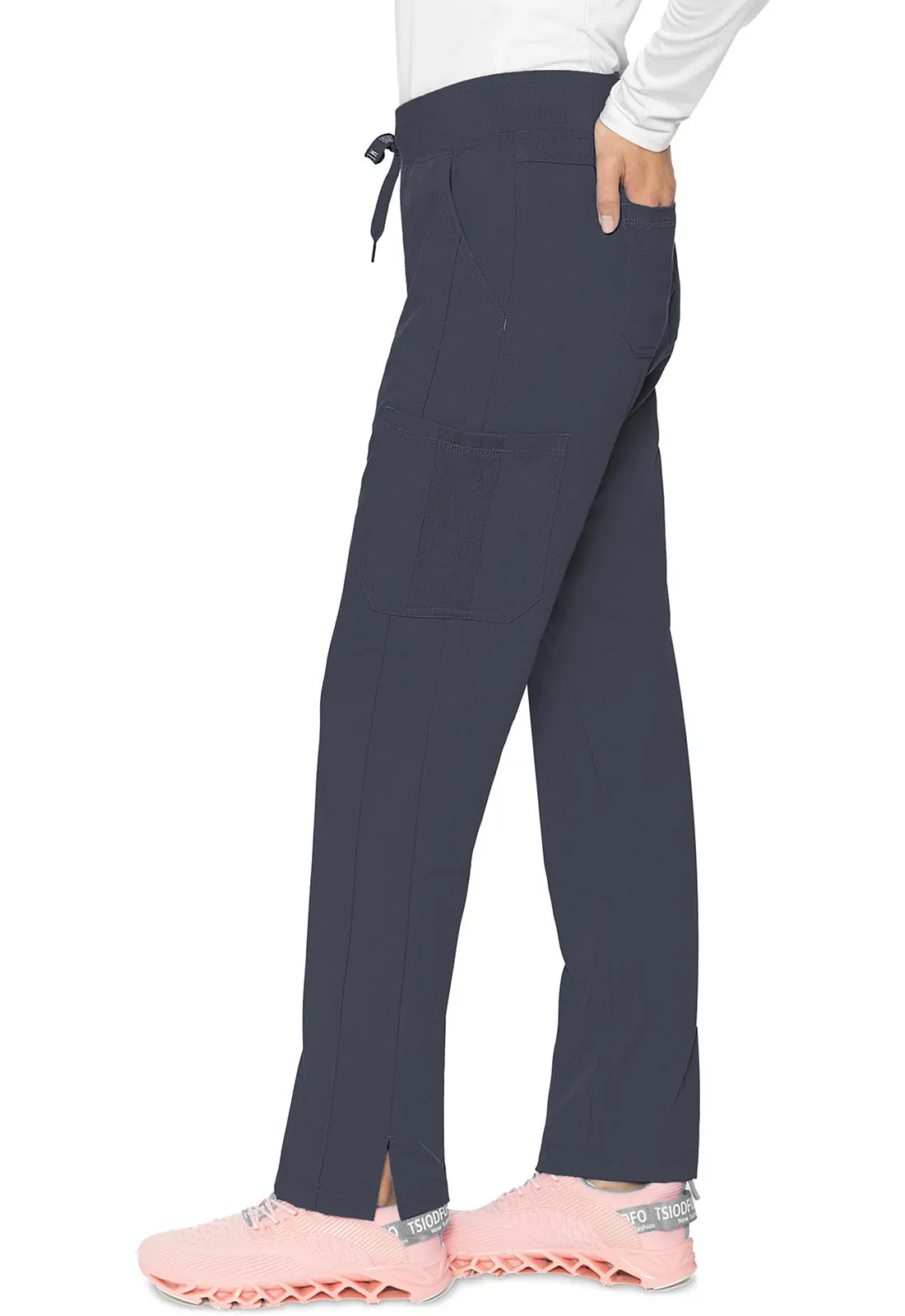 Touch MC7725 Jersey Waist Yoga Pants Pewter