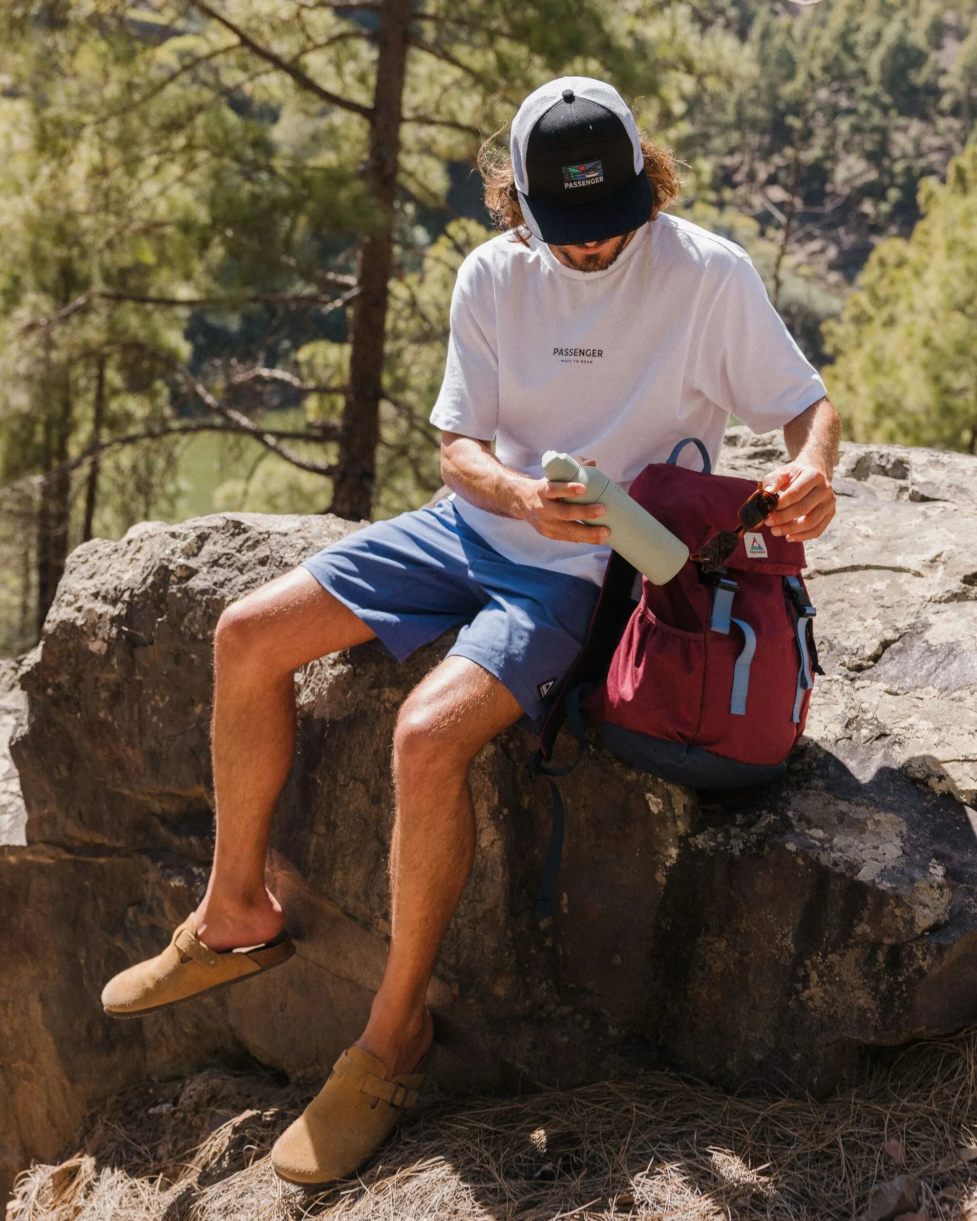 Traveller All Purpose Short - Purple Indigo