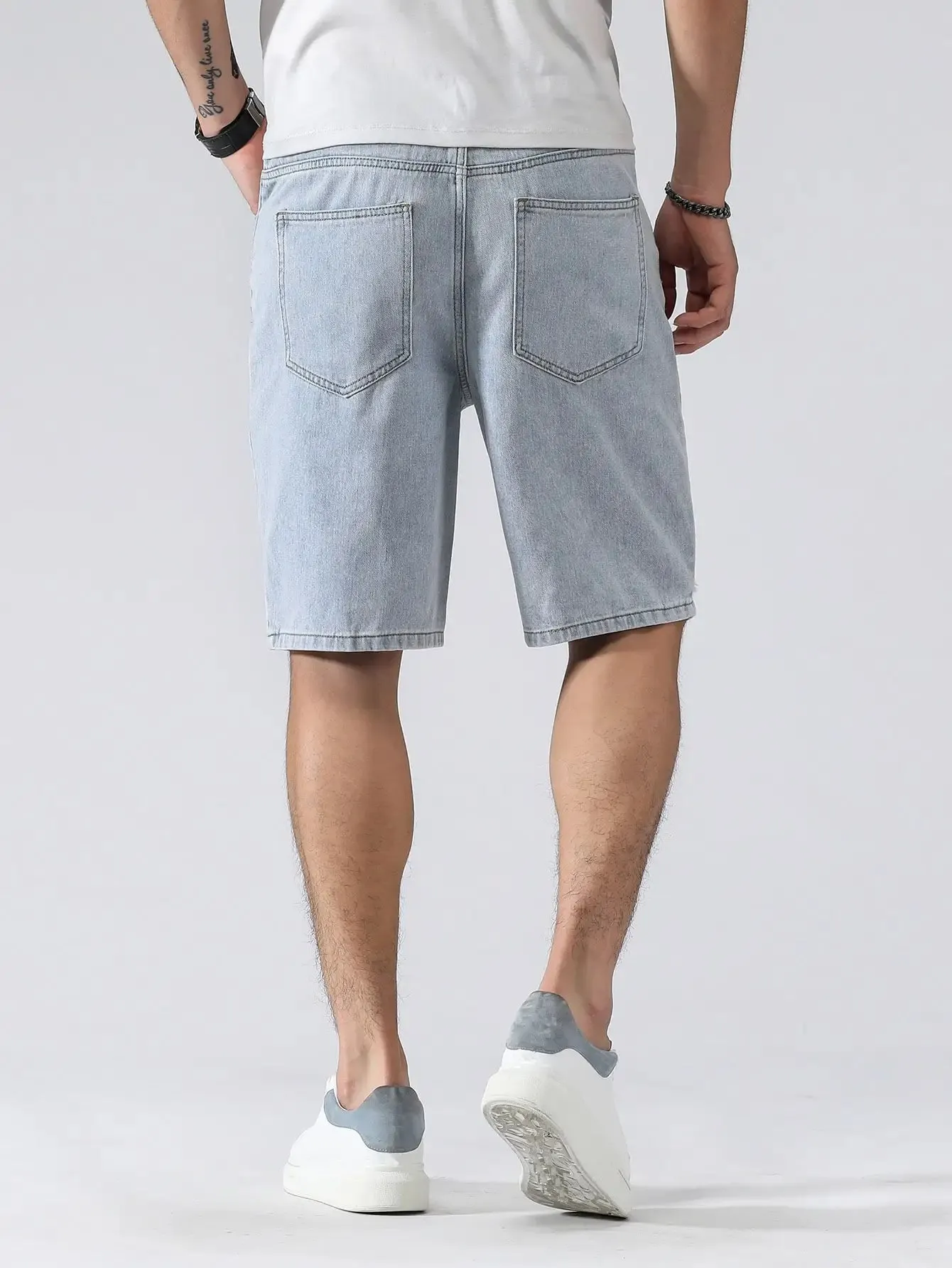 TrendFlex Stretch Denim Shorts für Herren