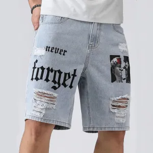 TrendFlex Stretch Denim Shorts für Herren
