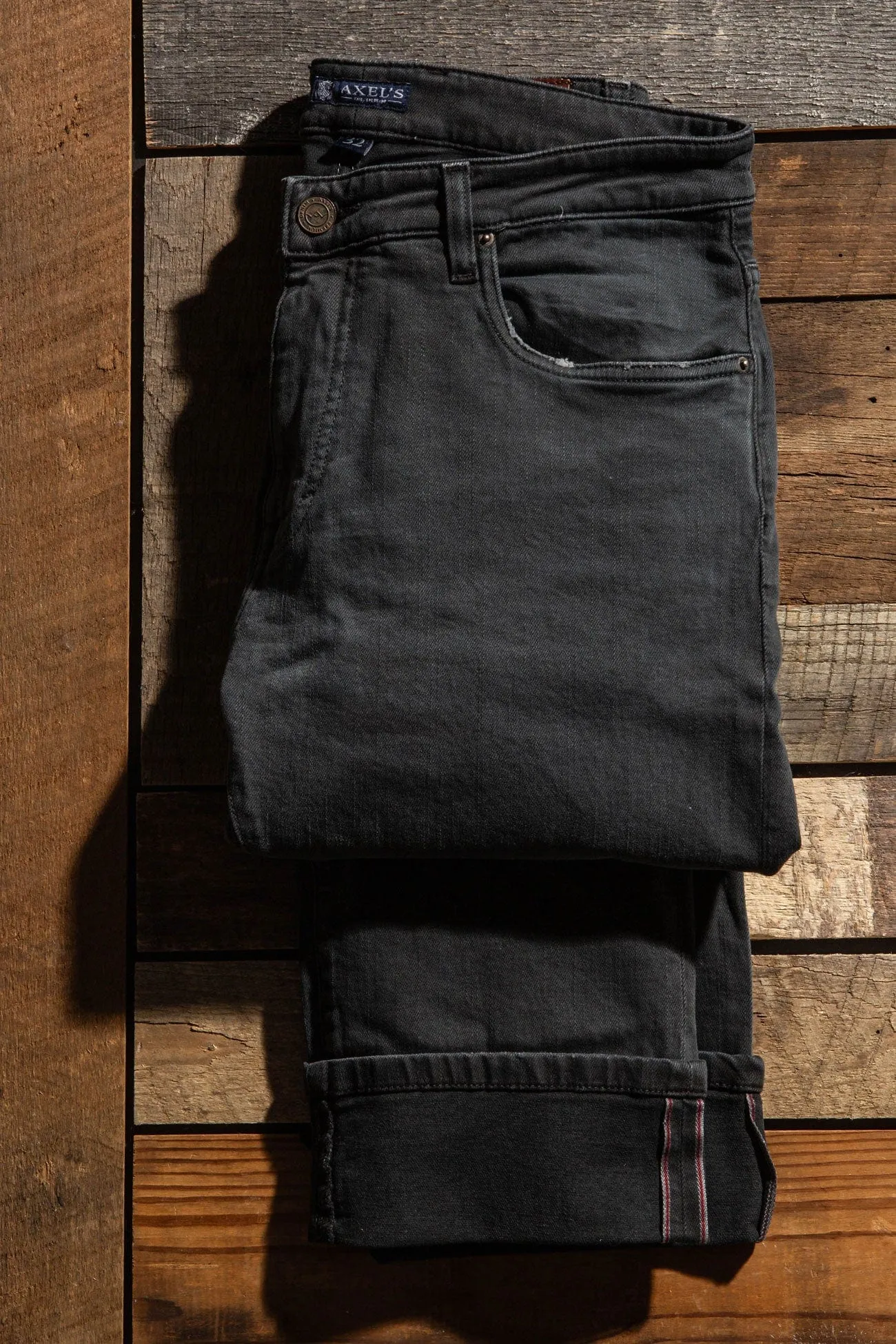 Tucson Selvedge Denim In Anthracite