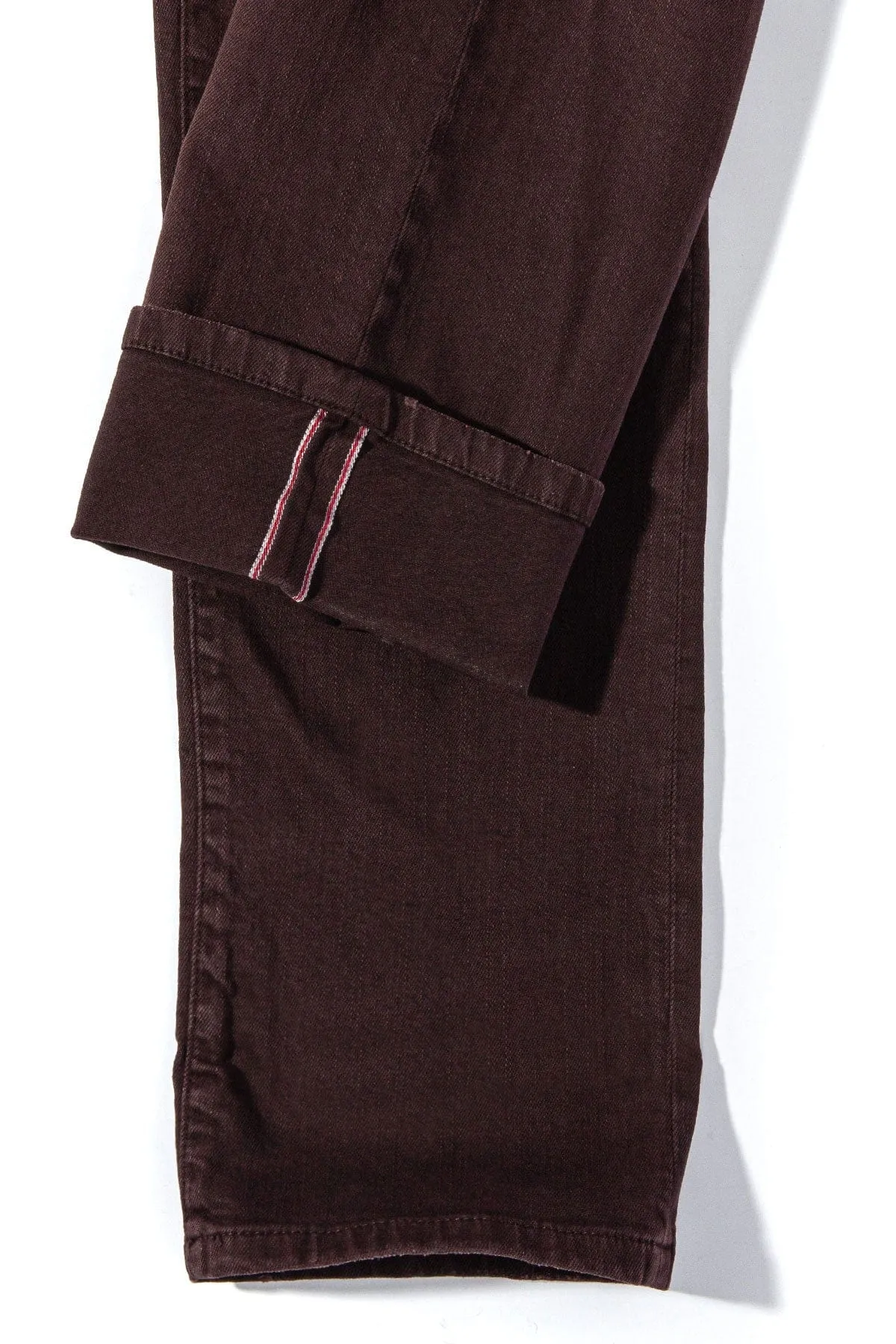 Tucson Selvedge Denim In Mosto