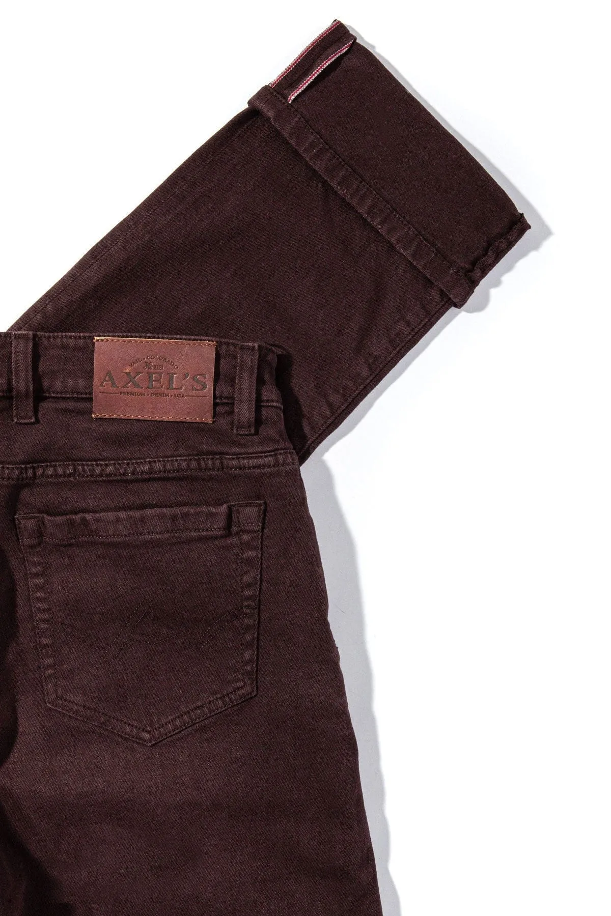 Tucson Selvedge Denim In Mosto