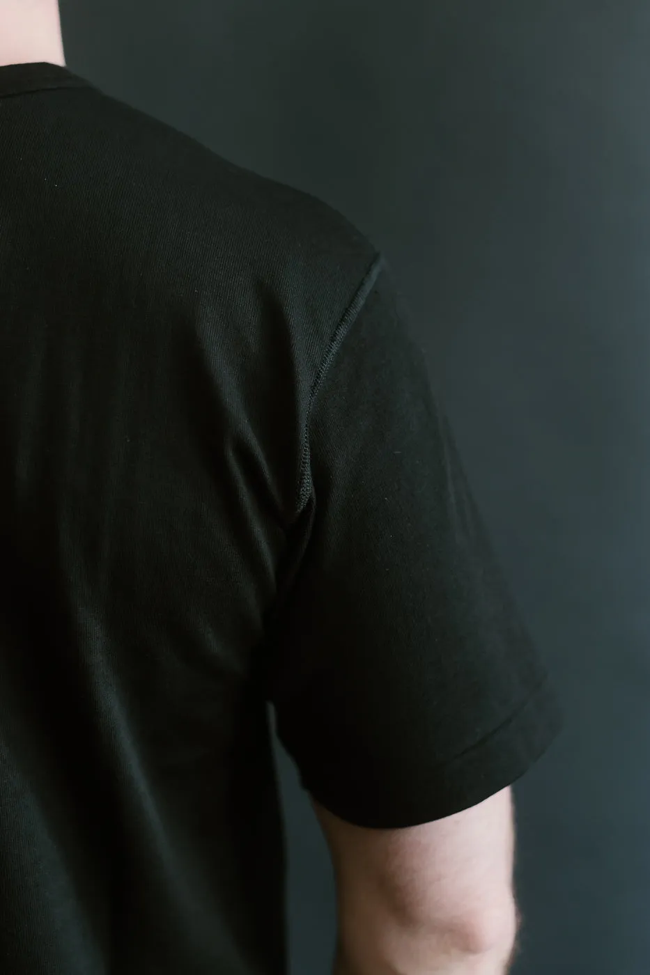 Ultimate Pima Tsuriami Crewneck T-Shirt - Black