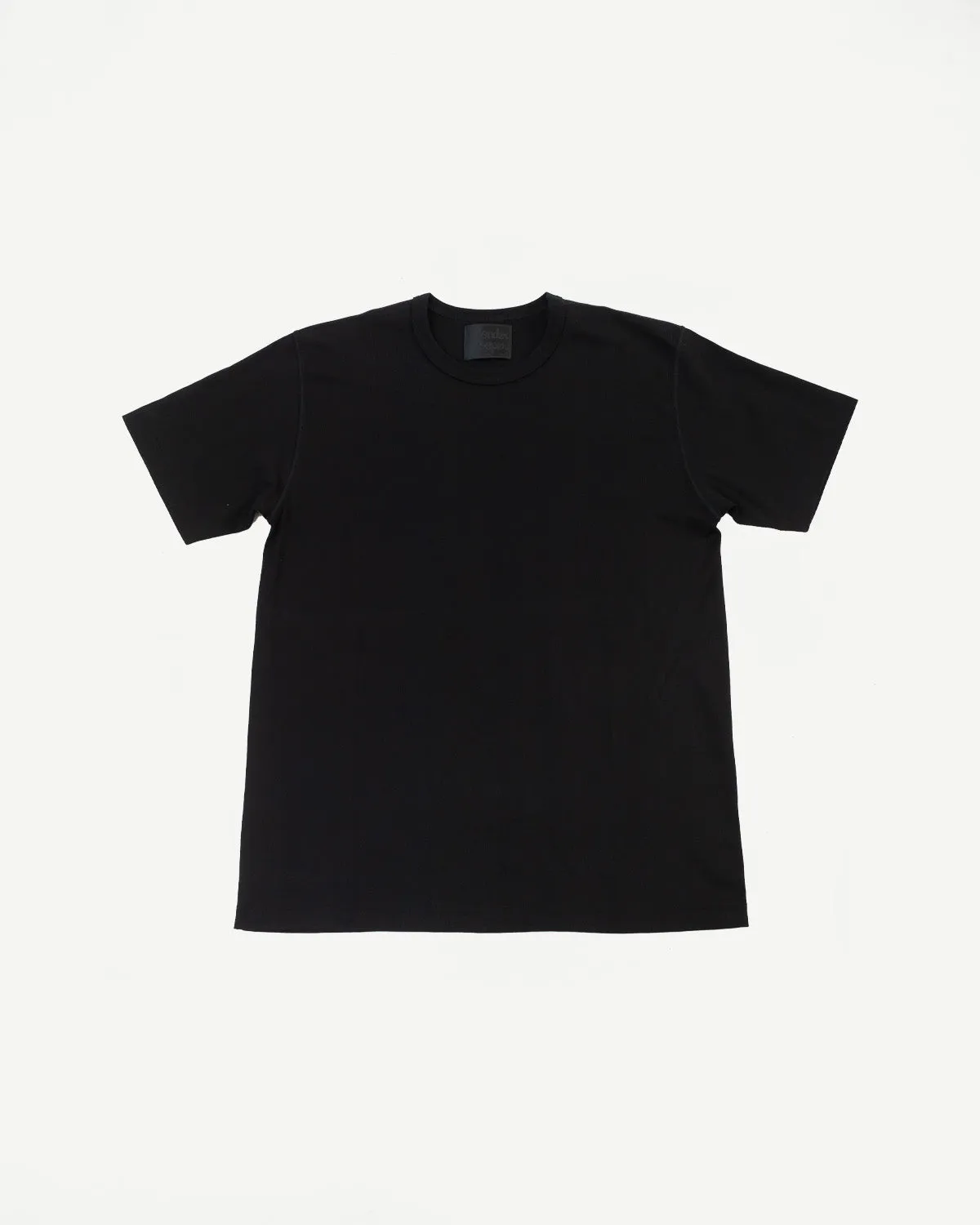 Ultimate Pima Tsuriami Crewneck T-Shirt - Black