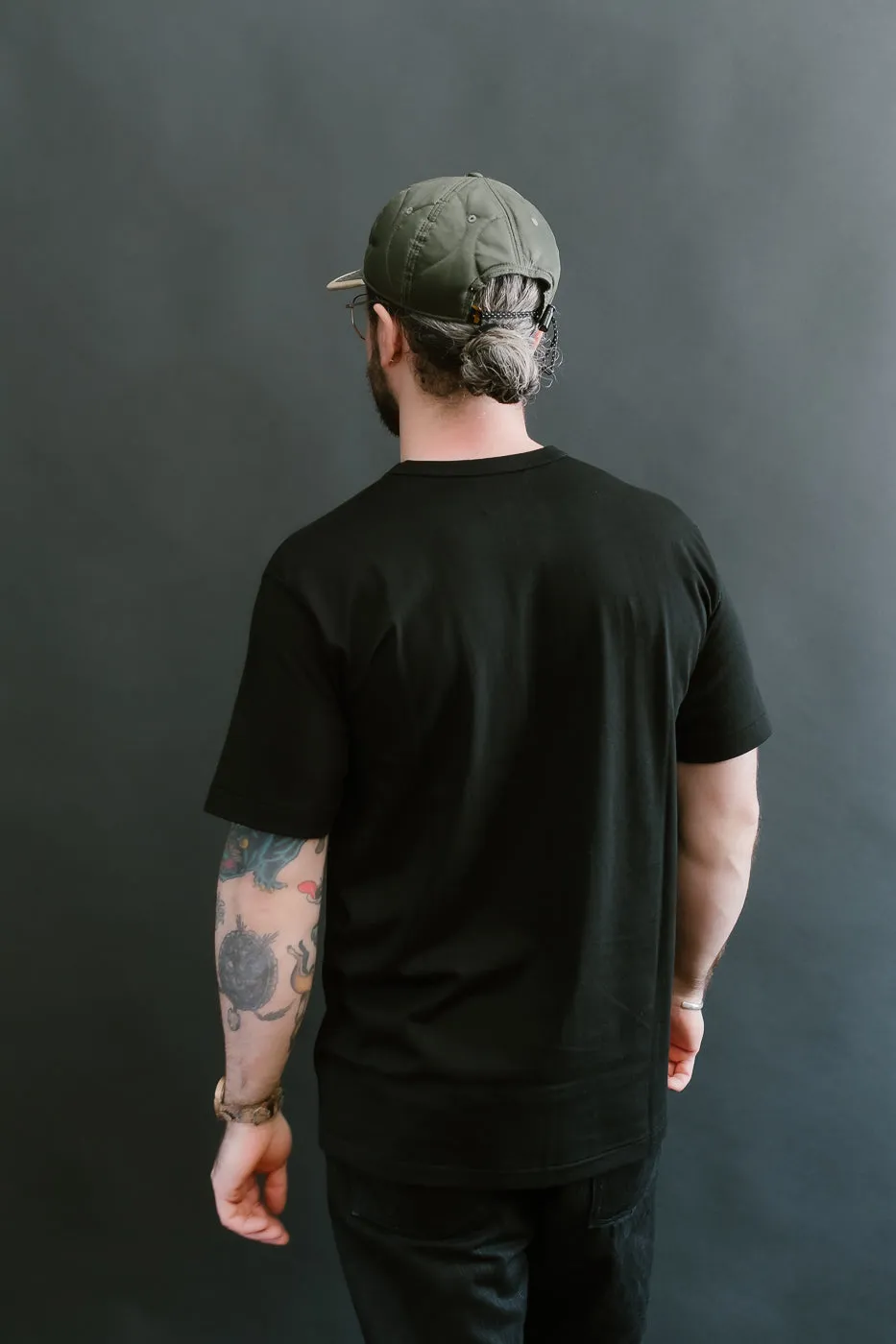 Ultimate Pima Tsuriami Crewneck T-Shirt - Black