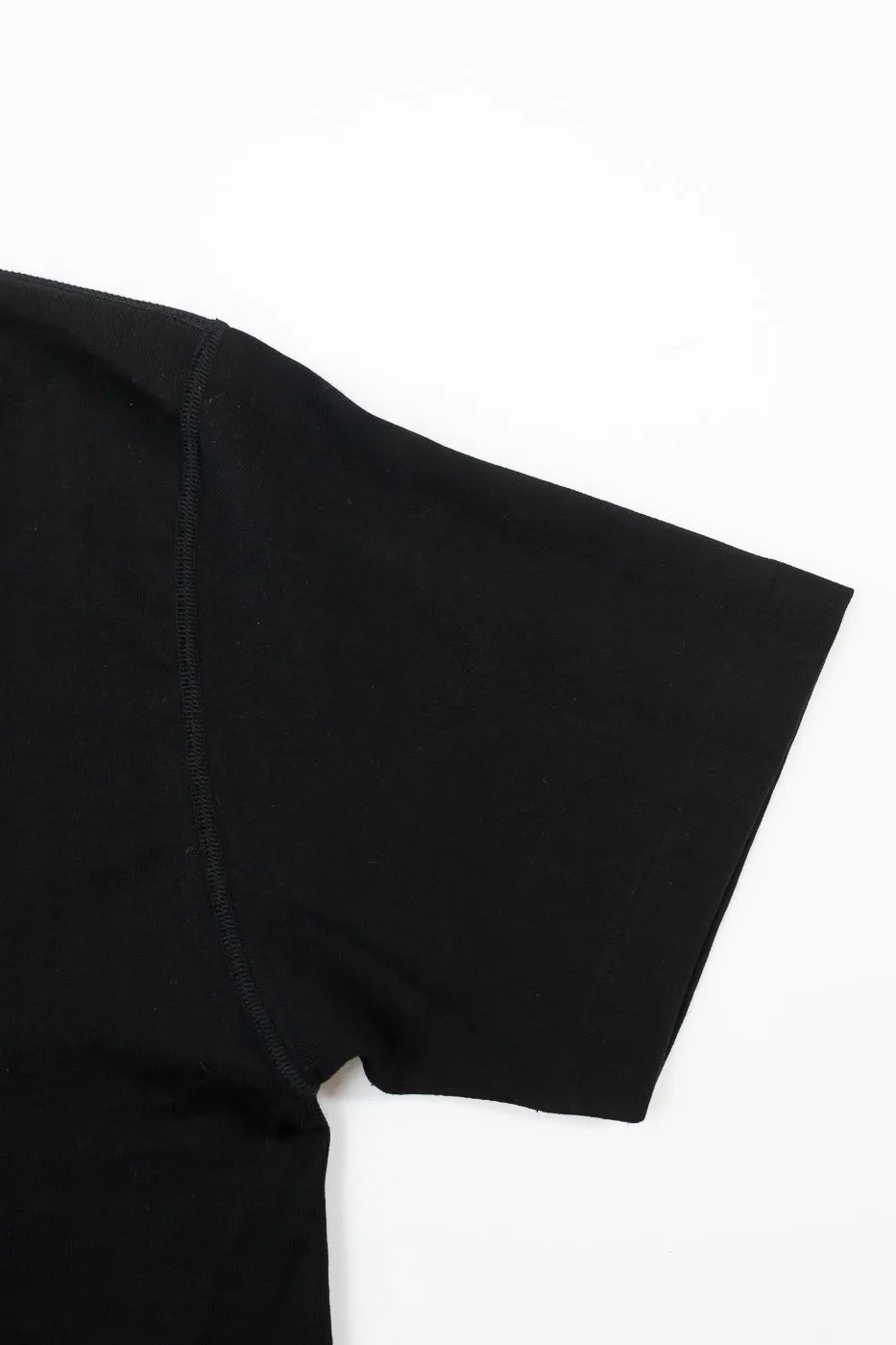 Ultimate Pima Tsuriami Crewneck T-Shirt - Black