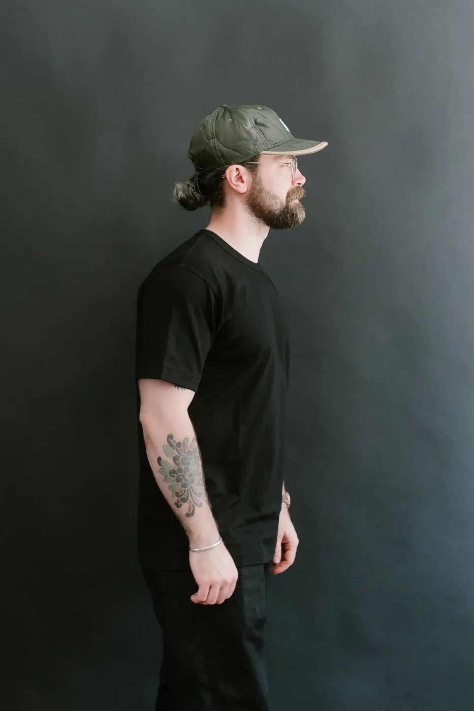 Ultimate Pima Tsuriami Crewneck T-Shirt - Black
