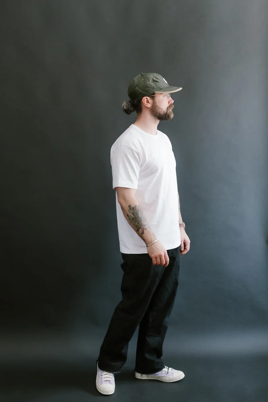 Ultimate Pima Tsuriami Crewneck T-Shirt - White