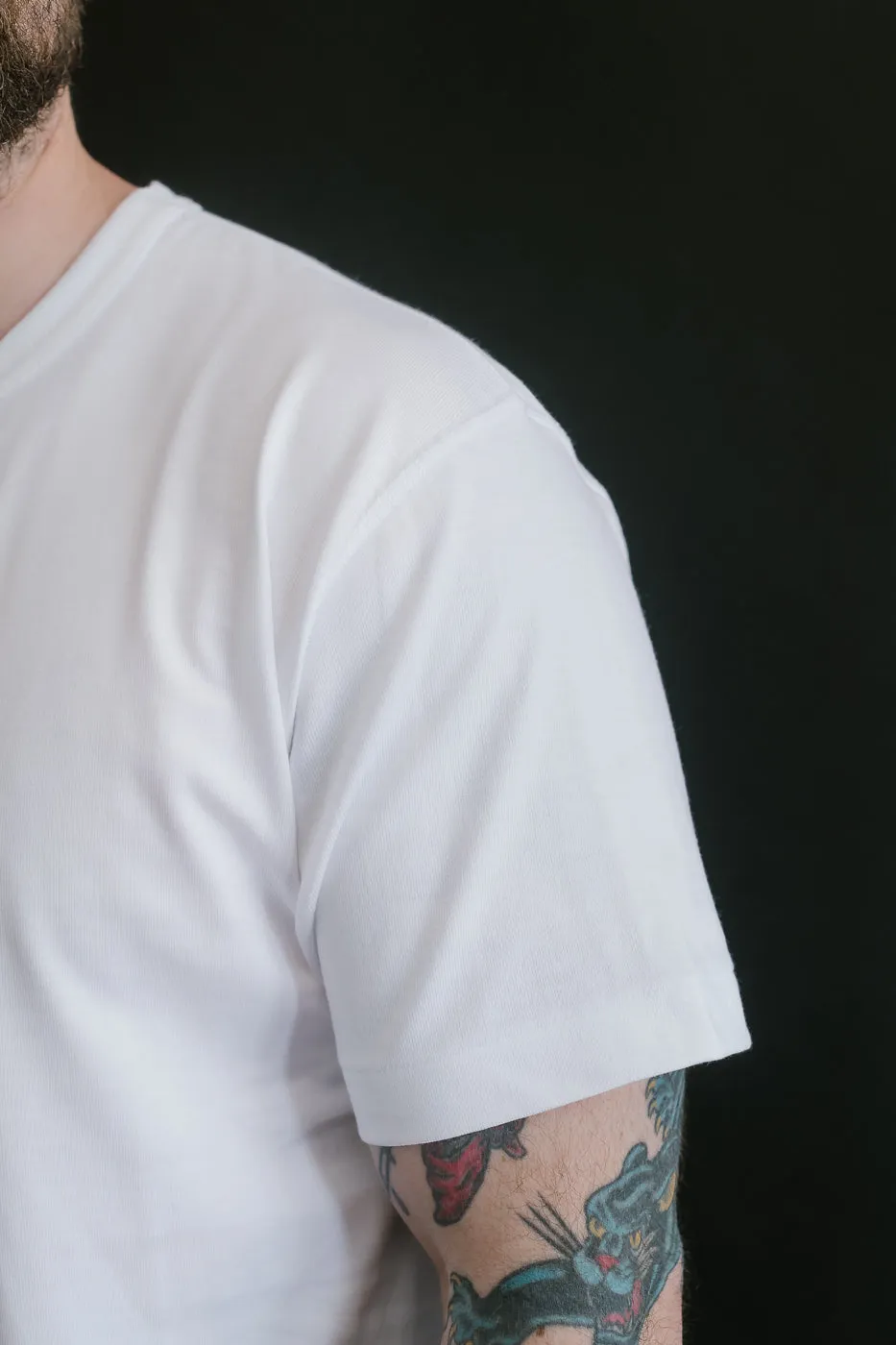 Ultimate Pima Tsuriami Crewneck T-Shirt - White