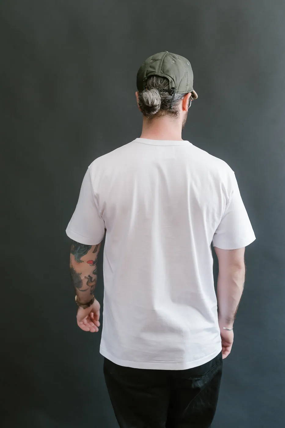 Ultimate Pima Tsuriami Crewneck T-Shirt - White