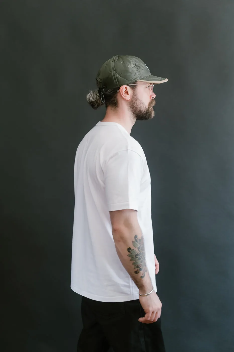 Ultimate Pima Tsuriami Crewneck T-Shirt - White