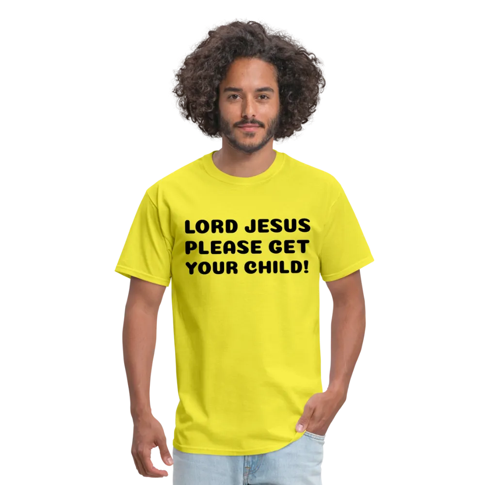 Unisex Classic T-Shirt,Please Jesus