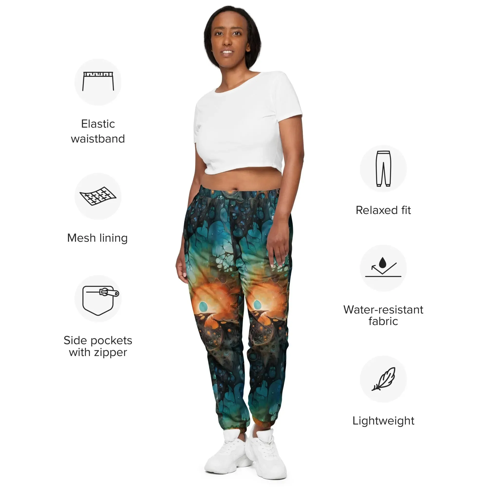 Unisex track pants - Chthonic Echoes