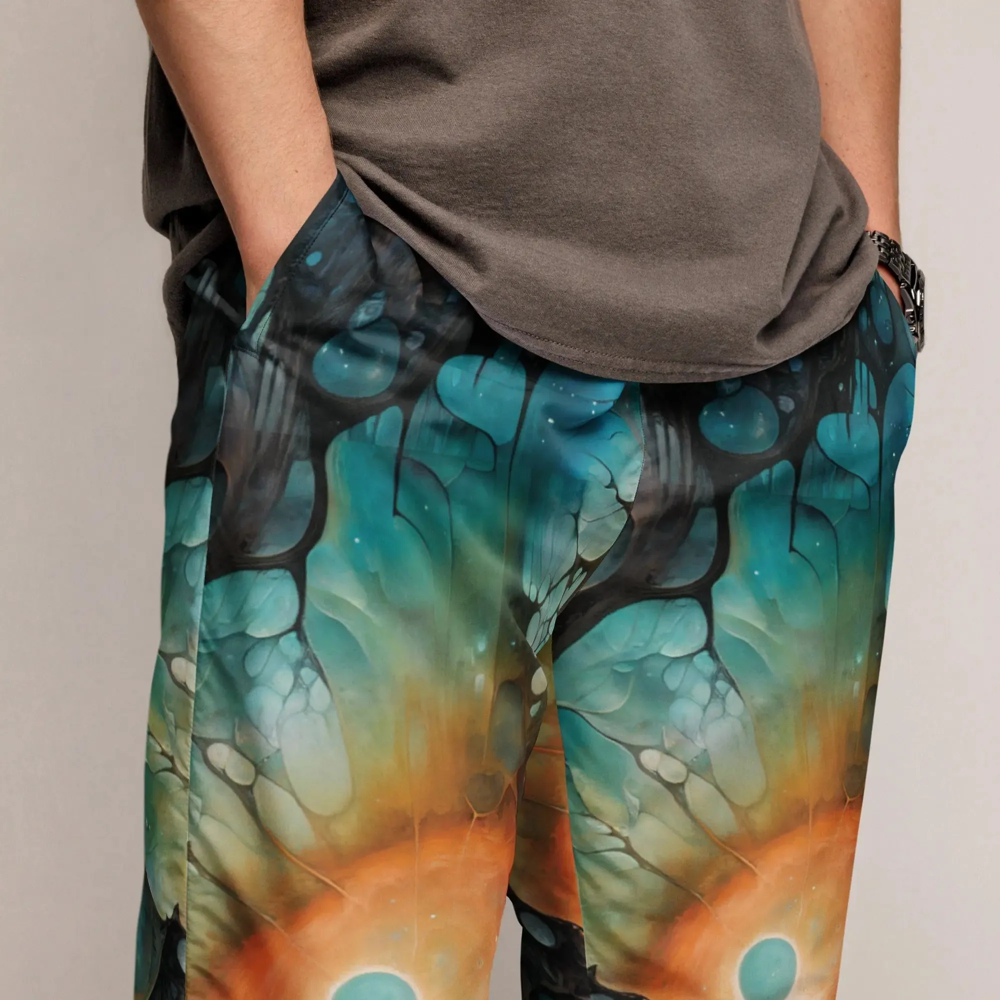 Unisex track pants - Chthonic Echoes