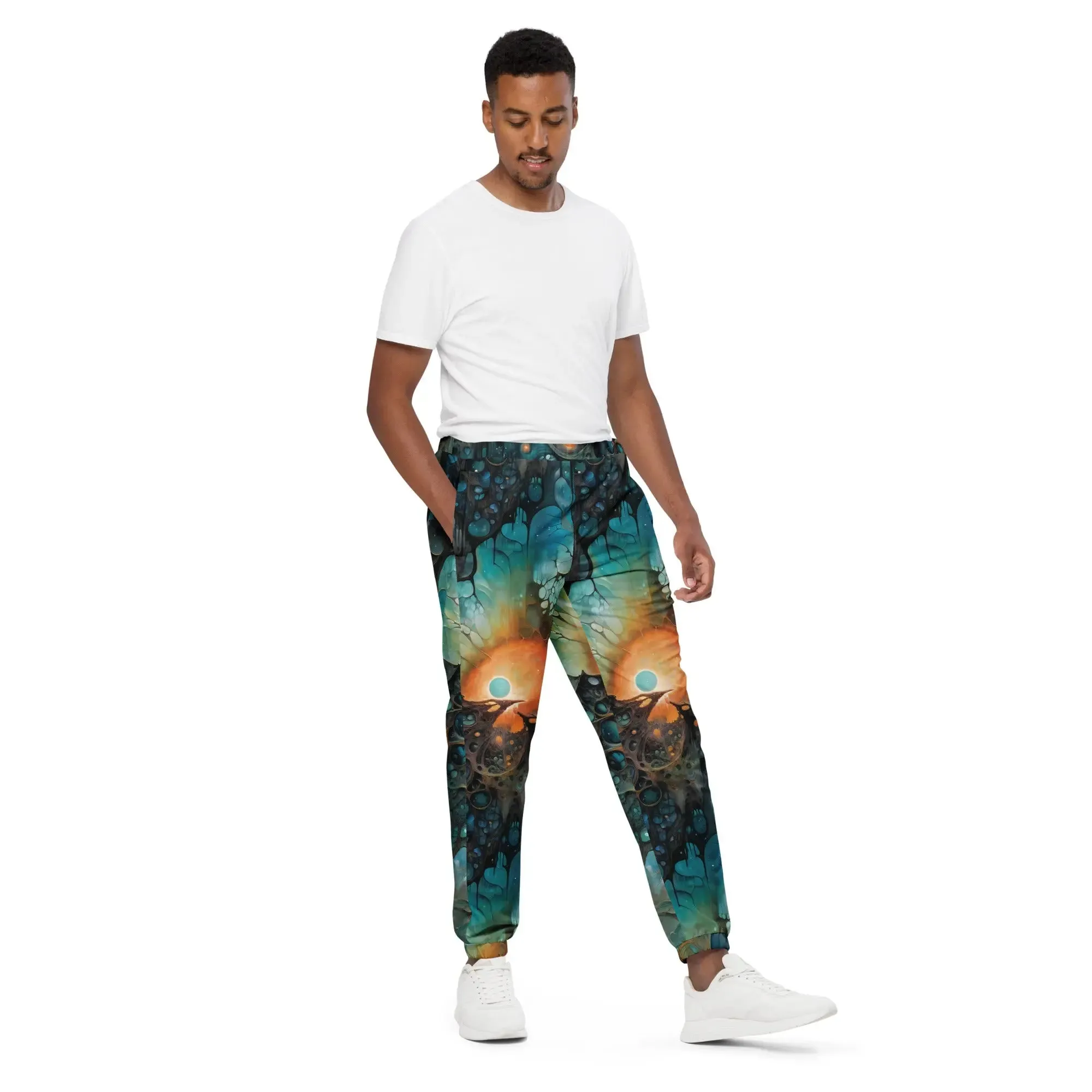 Unisex track pants - Chthonic Echoes