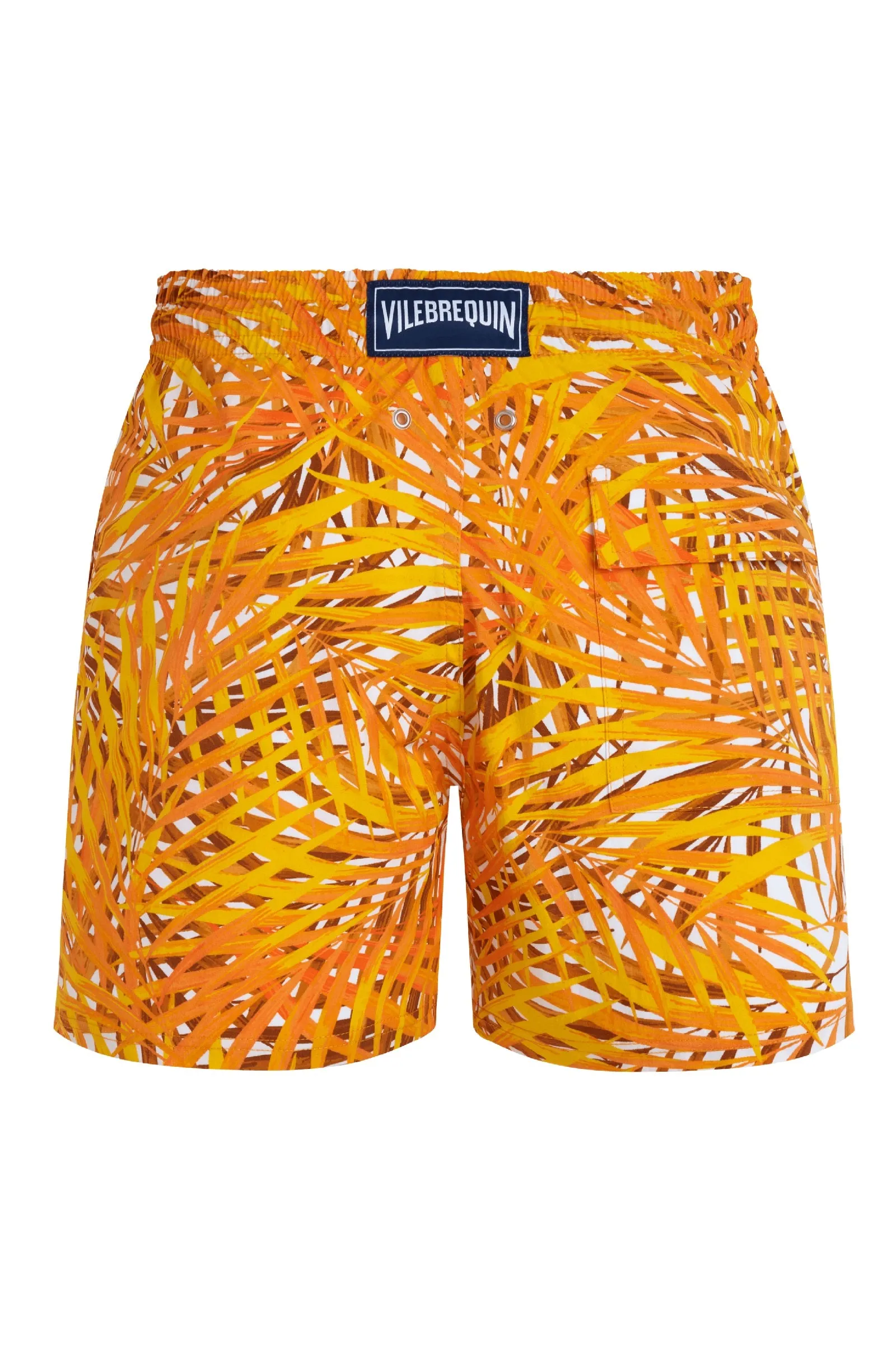 VILEBREQUIN Men Stretch Swim Shorts Palm Leaves