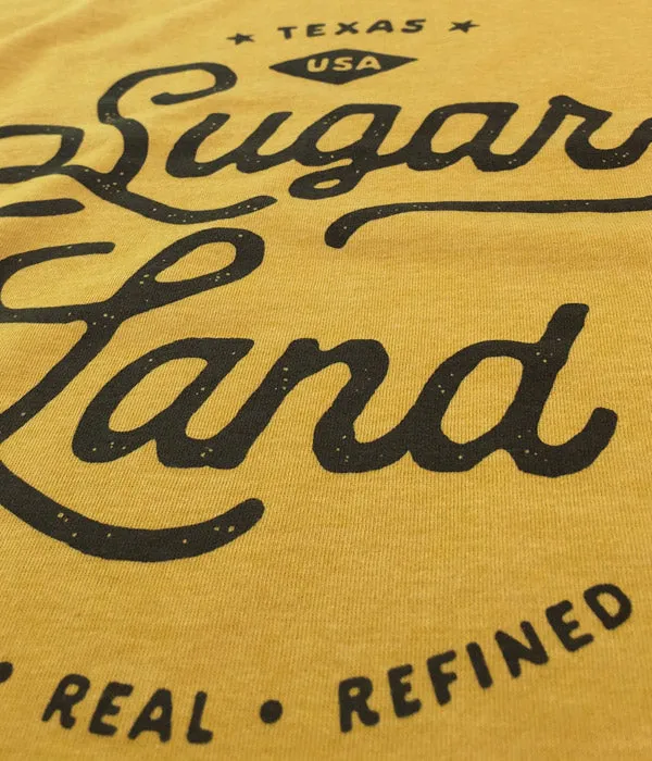Vintage Sugar Land Tee - Heather Mustard