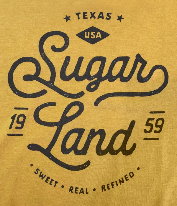 Vintage Sugar Land Tee - Heather Mustard