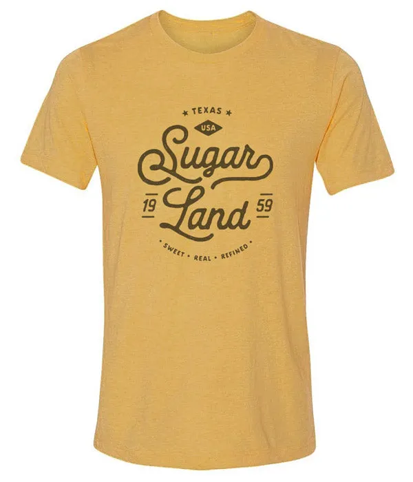 Vintage Sugar Land Tee - Heather Mustard
