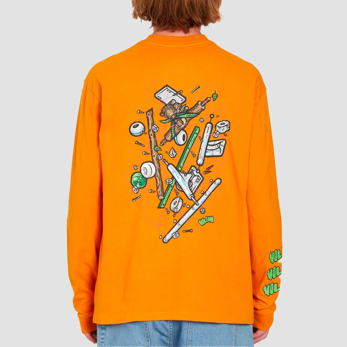 Volcom FA Todd Bratrud Longsleeve T-Shirt Saffron
