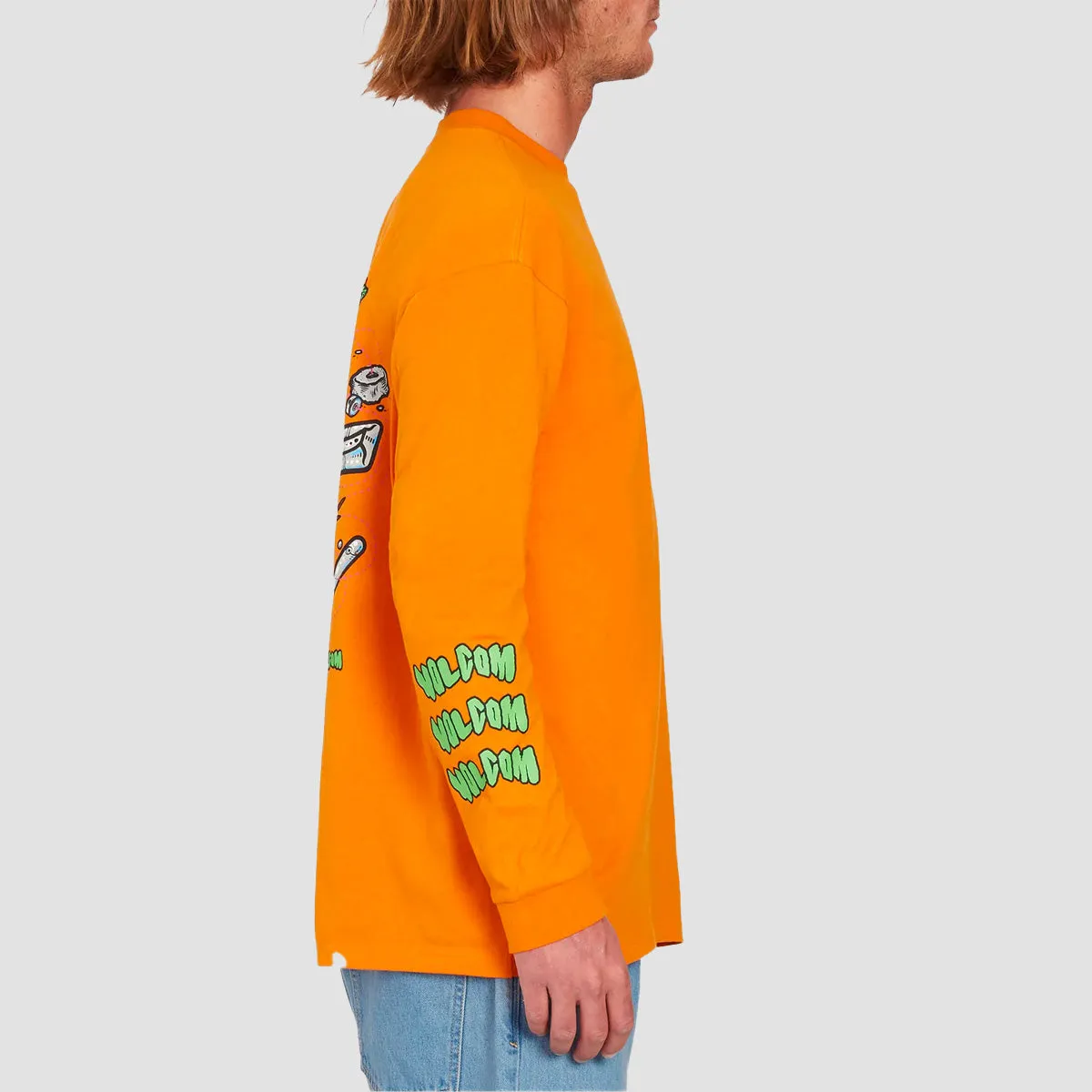 Volcom FA Todd Bratrud Longsleeve T-Shirt Saffron