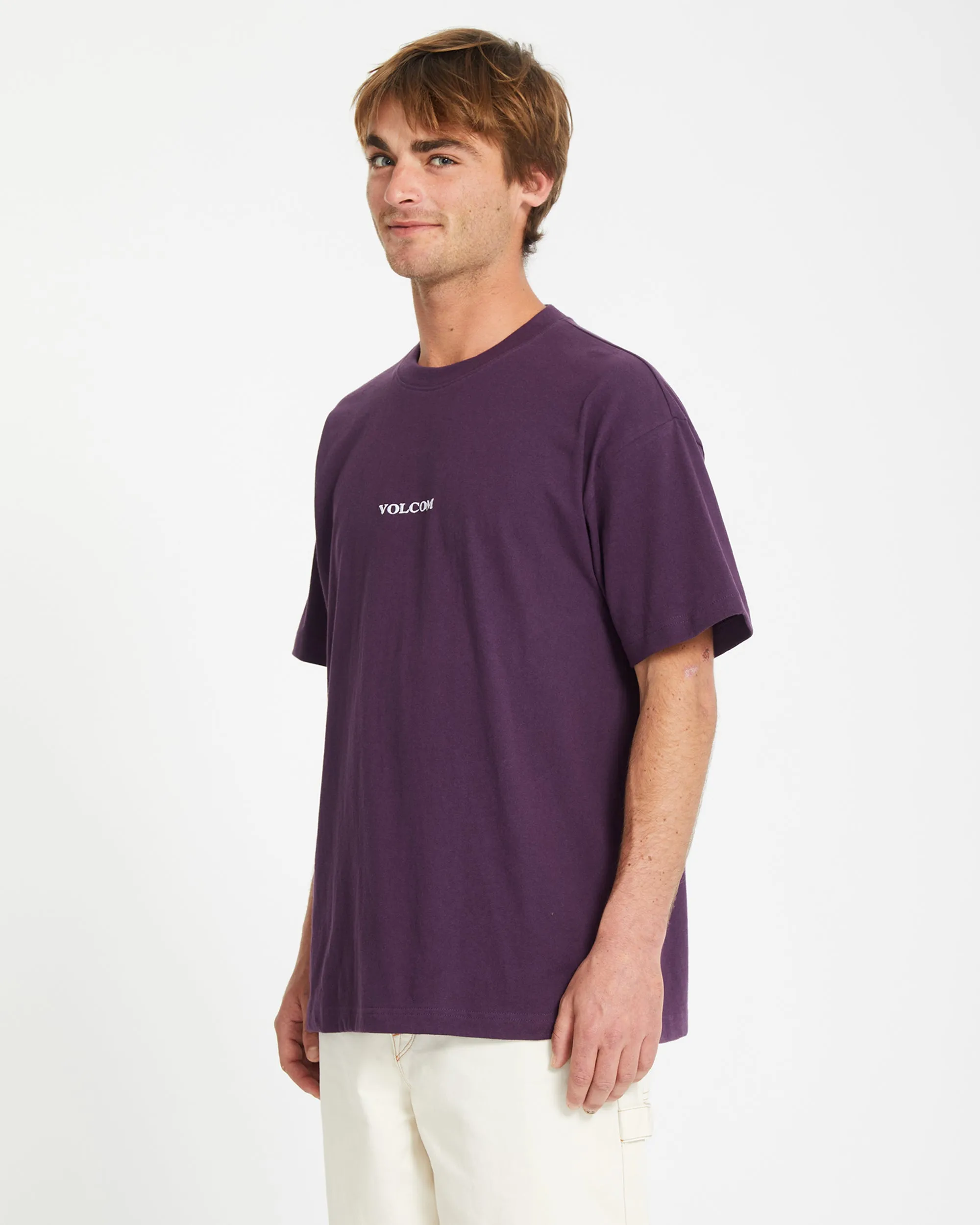 Volcom Stone T-shirt - GRAPE ROYALE
