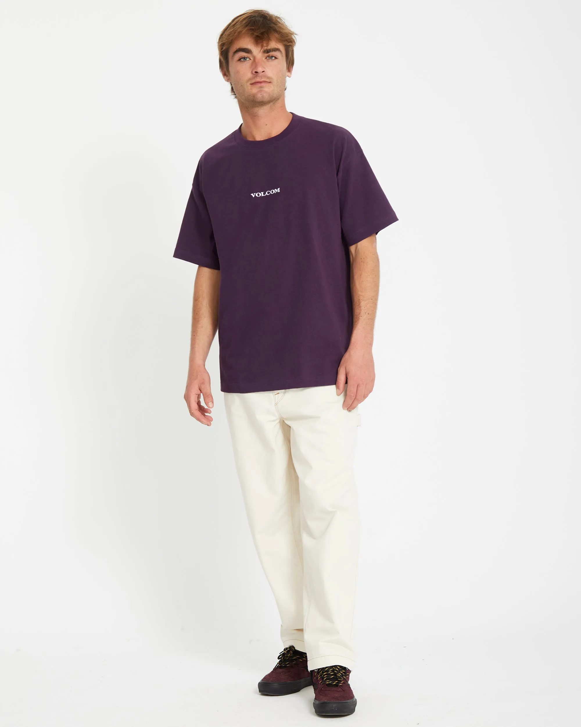 Volcom Stone T-shirt - GRAPE ROYALE