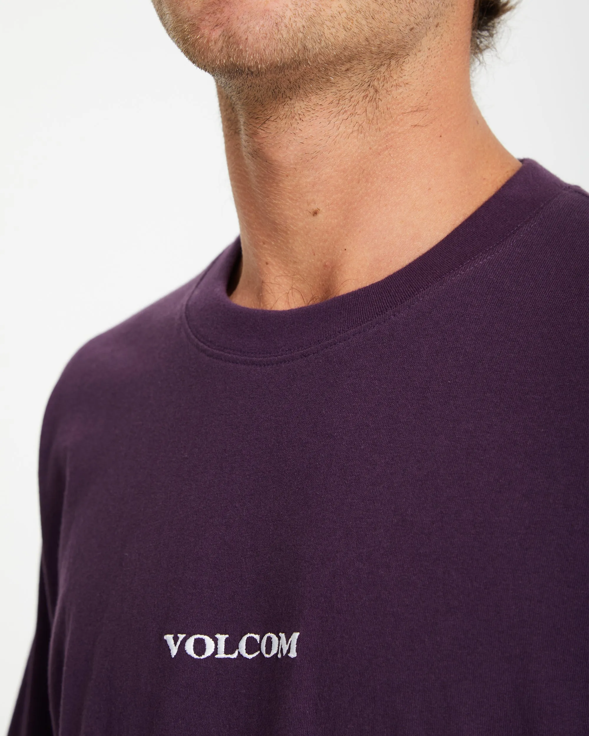 Volcom Stone T-shirt - GRAPE ROYALE