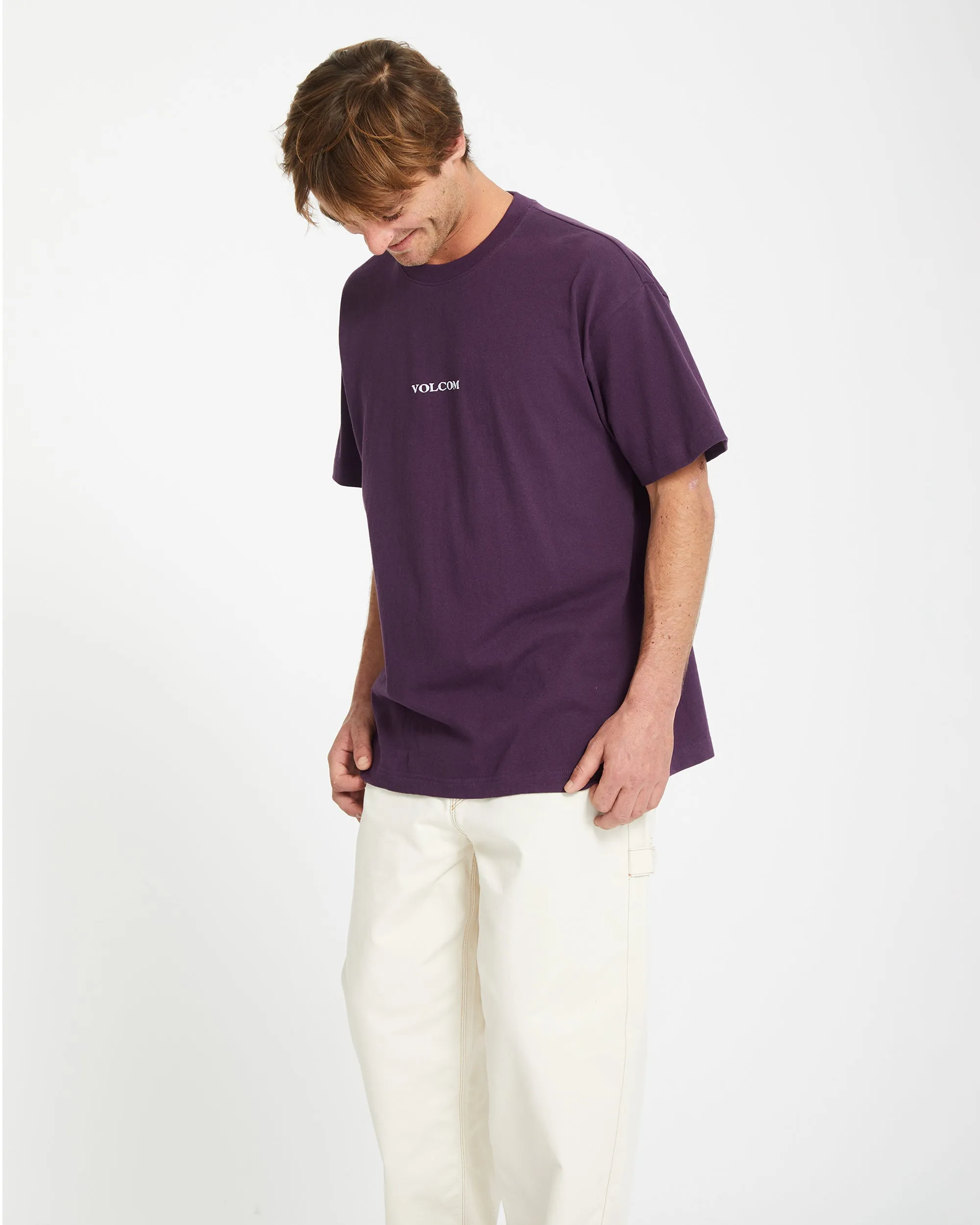 Volcom Stone T-shirt - GRAPE ROYALE