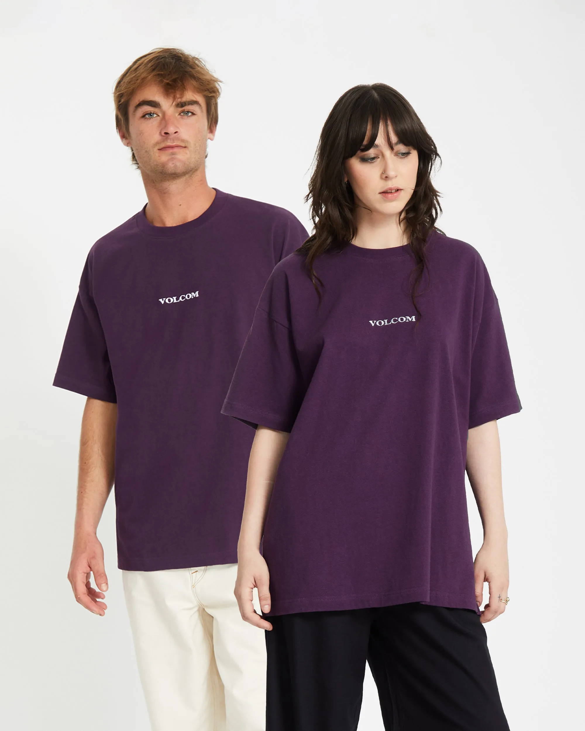 Volcom Stone T-shirt - GRAPE ROYALE