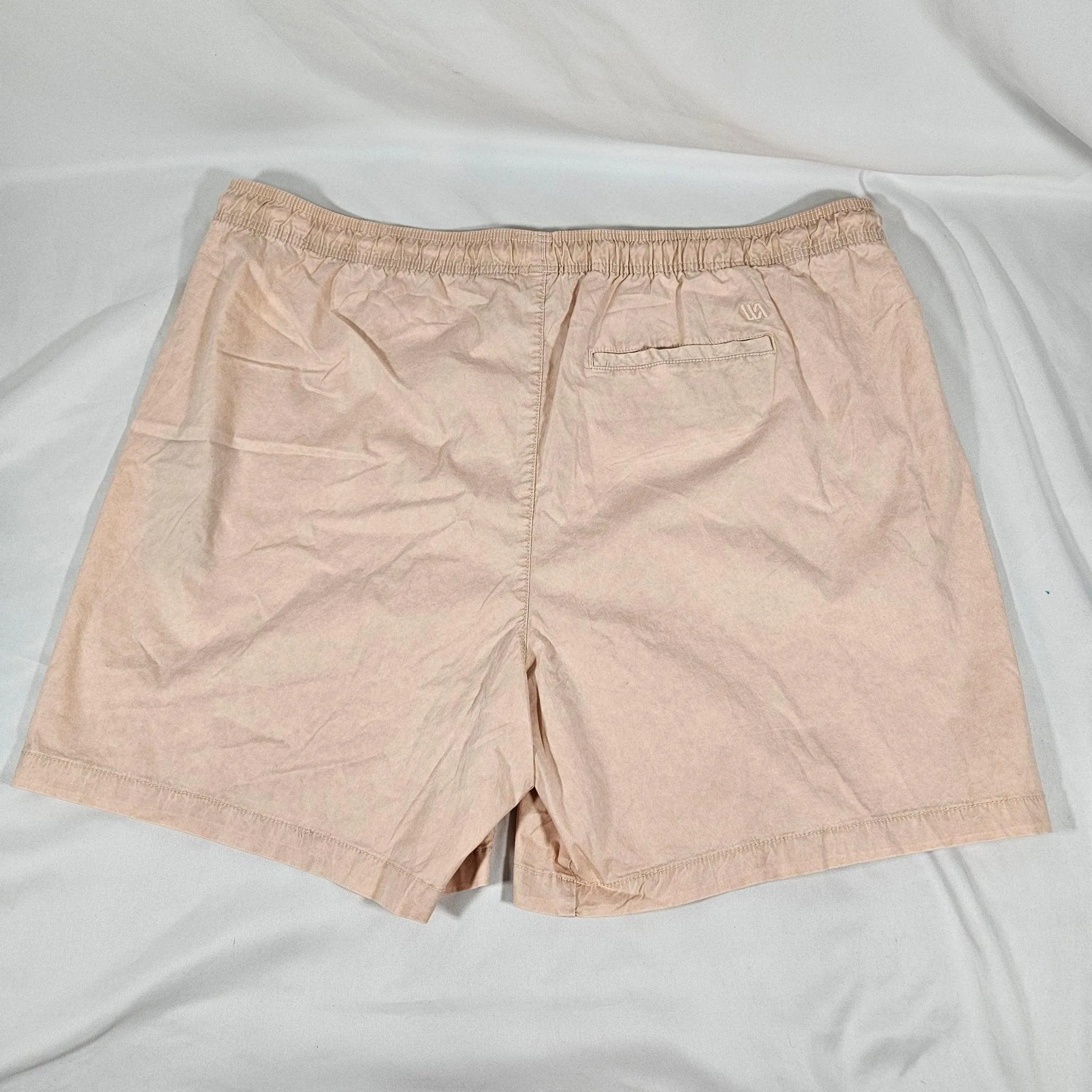 VRST Men's Easy Shorts 2XL - Acid Wash Minimal Pink