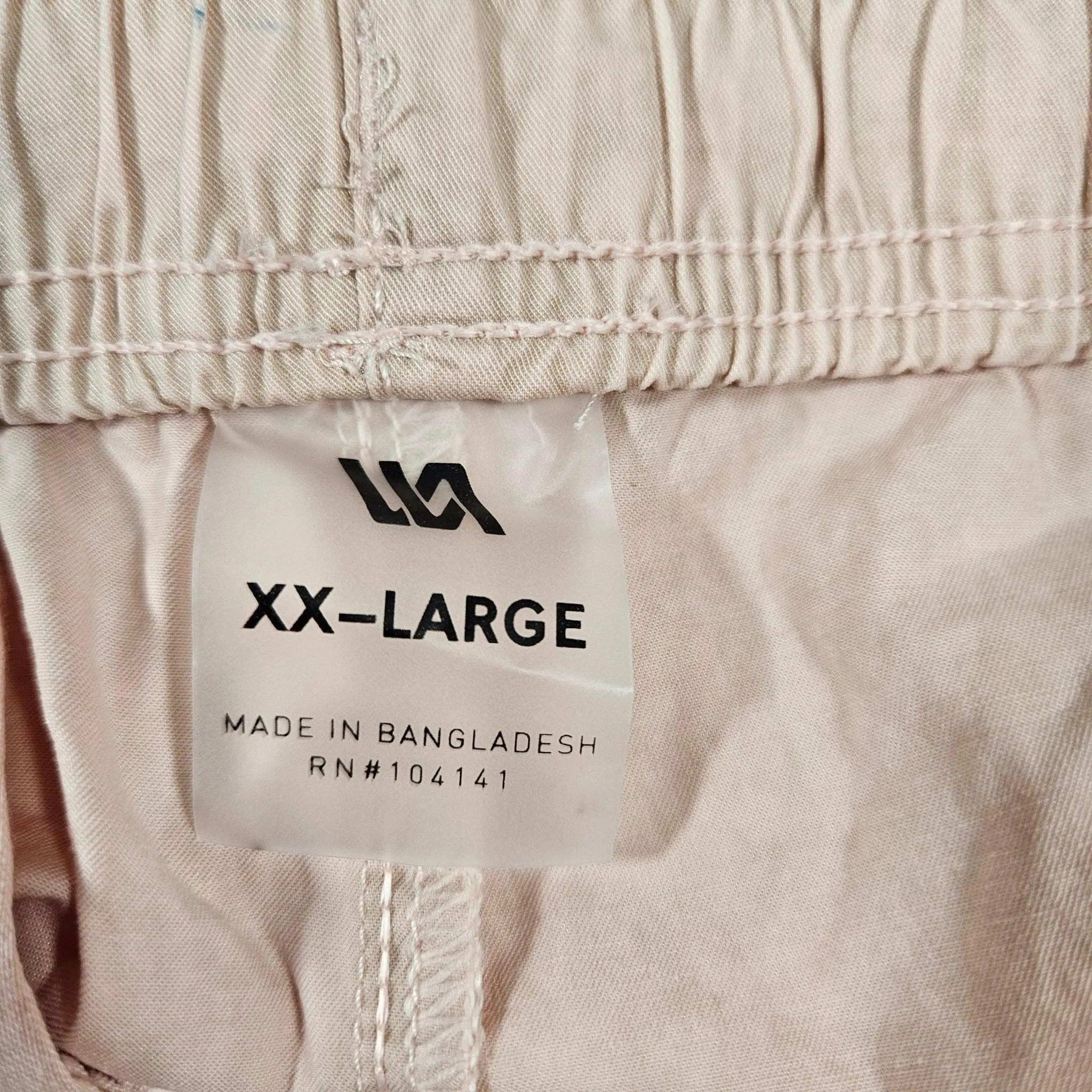 VRST Men's Easy Shorts 2XL - Acid Wash Minimal Pink