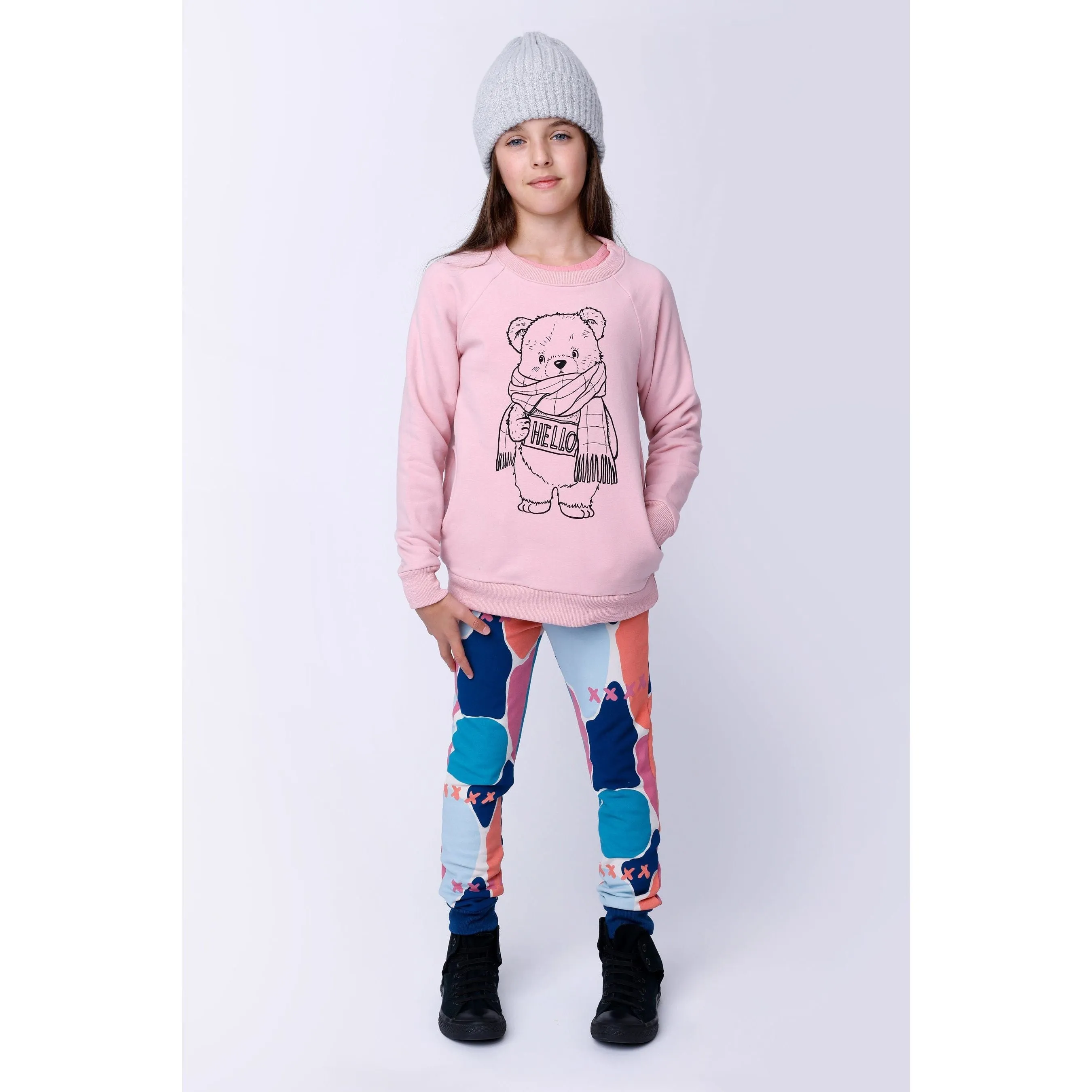 Watercolour Furry Trackies