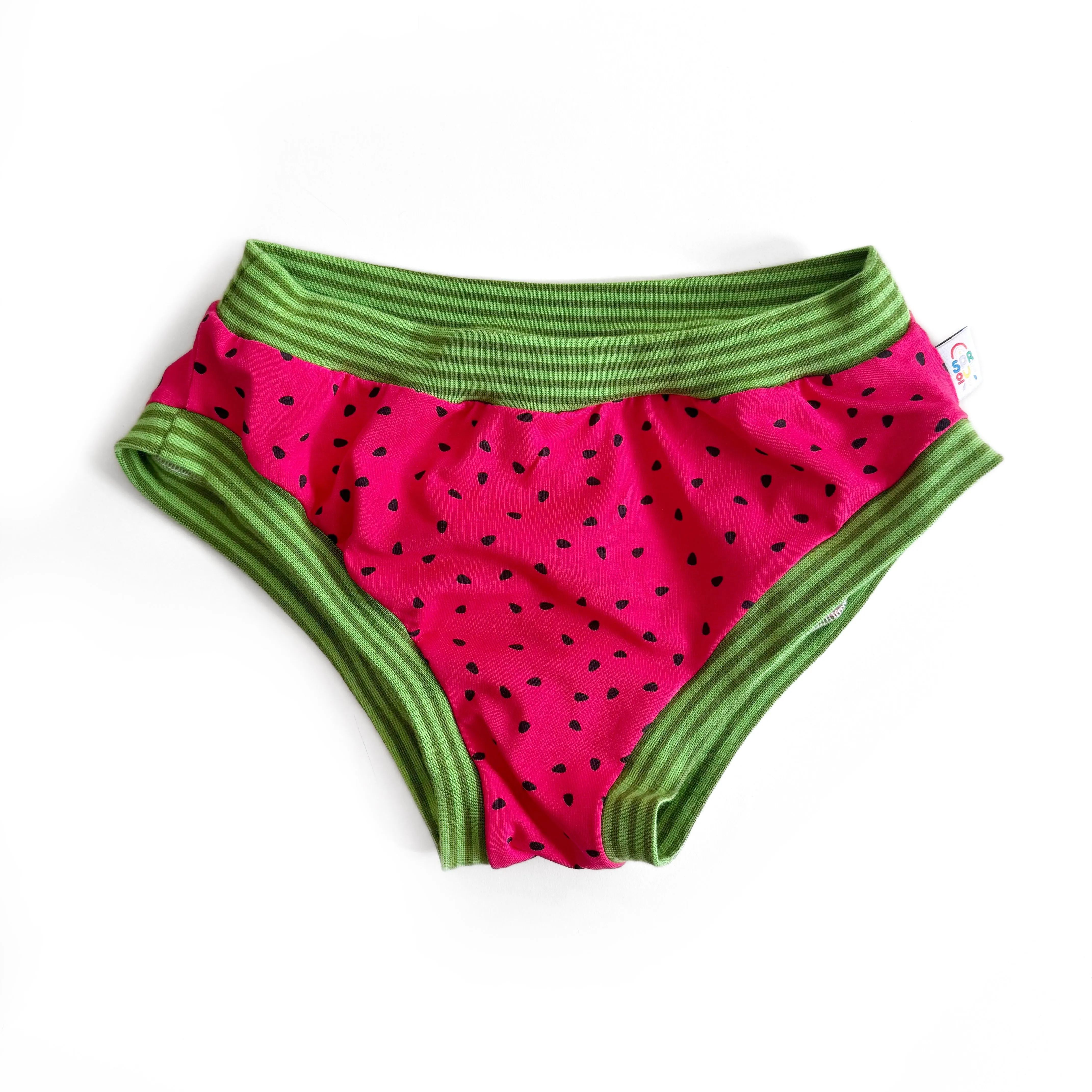 Watermelon Adult Pants | Women's Knickers | Organic Cotton Underwear