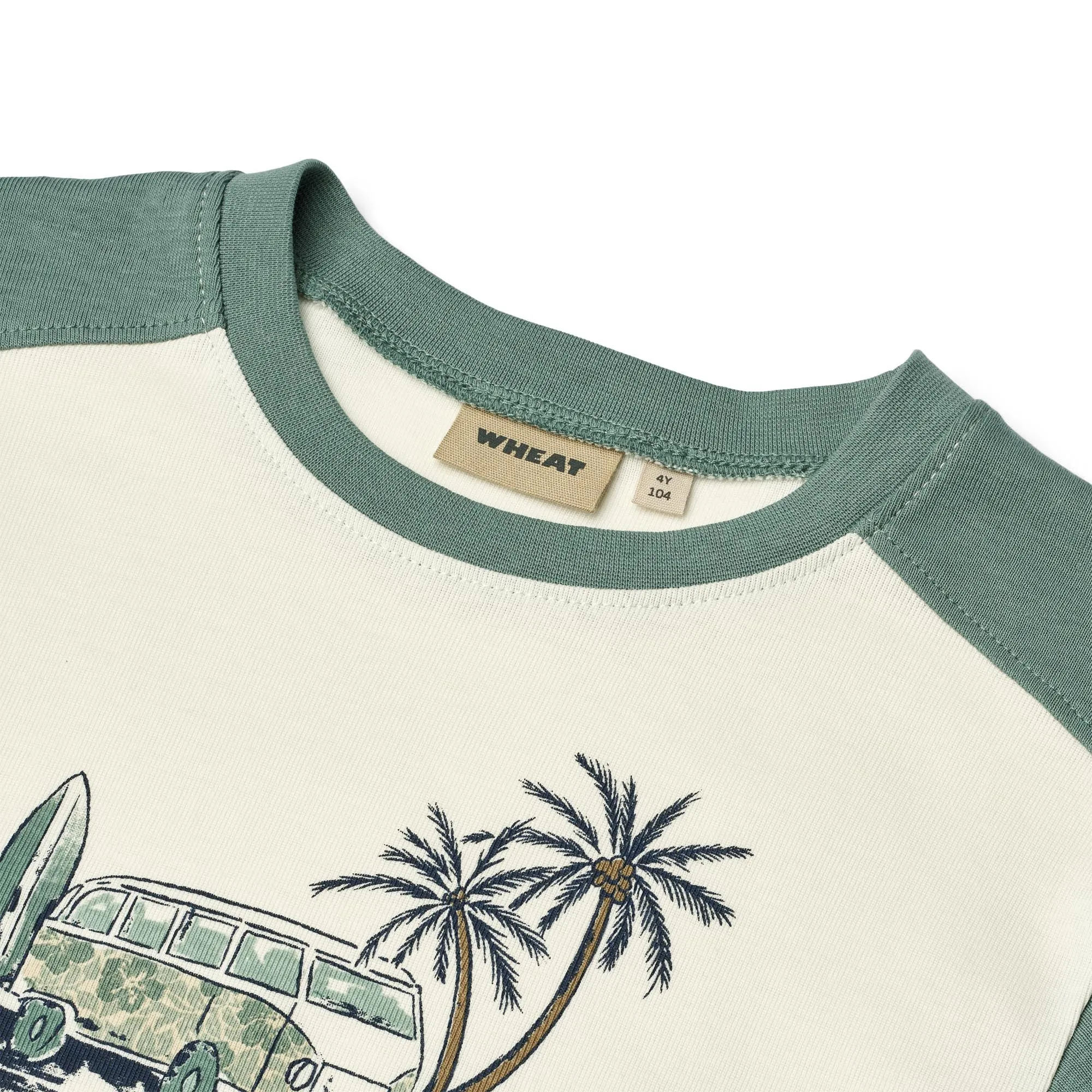 [Wheat] T-Shirt S/S Hector - Ivory