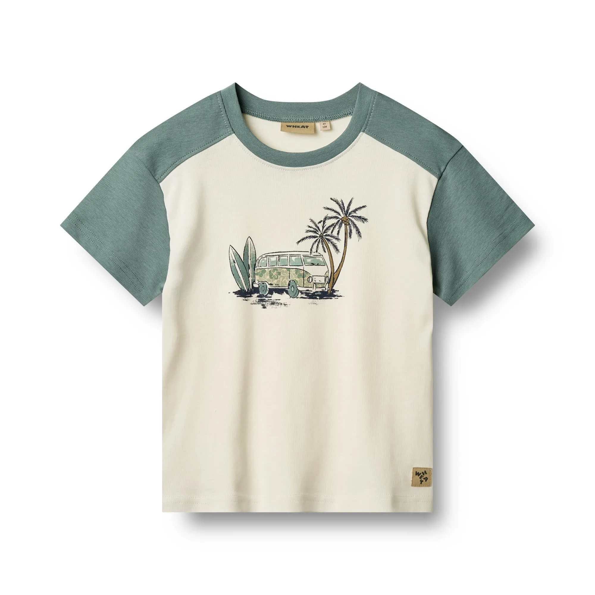 [Wheat] T-Shirt S/S Hector - Ivory