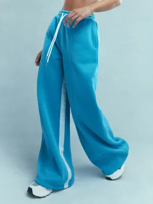 Wide-Leg Fleece Sweatpants – Trendy & Ultra-Comfortable