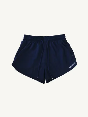 Women Navy Shorts