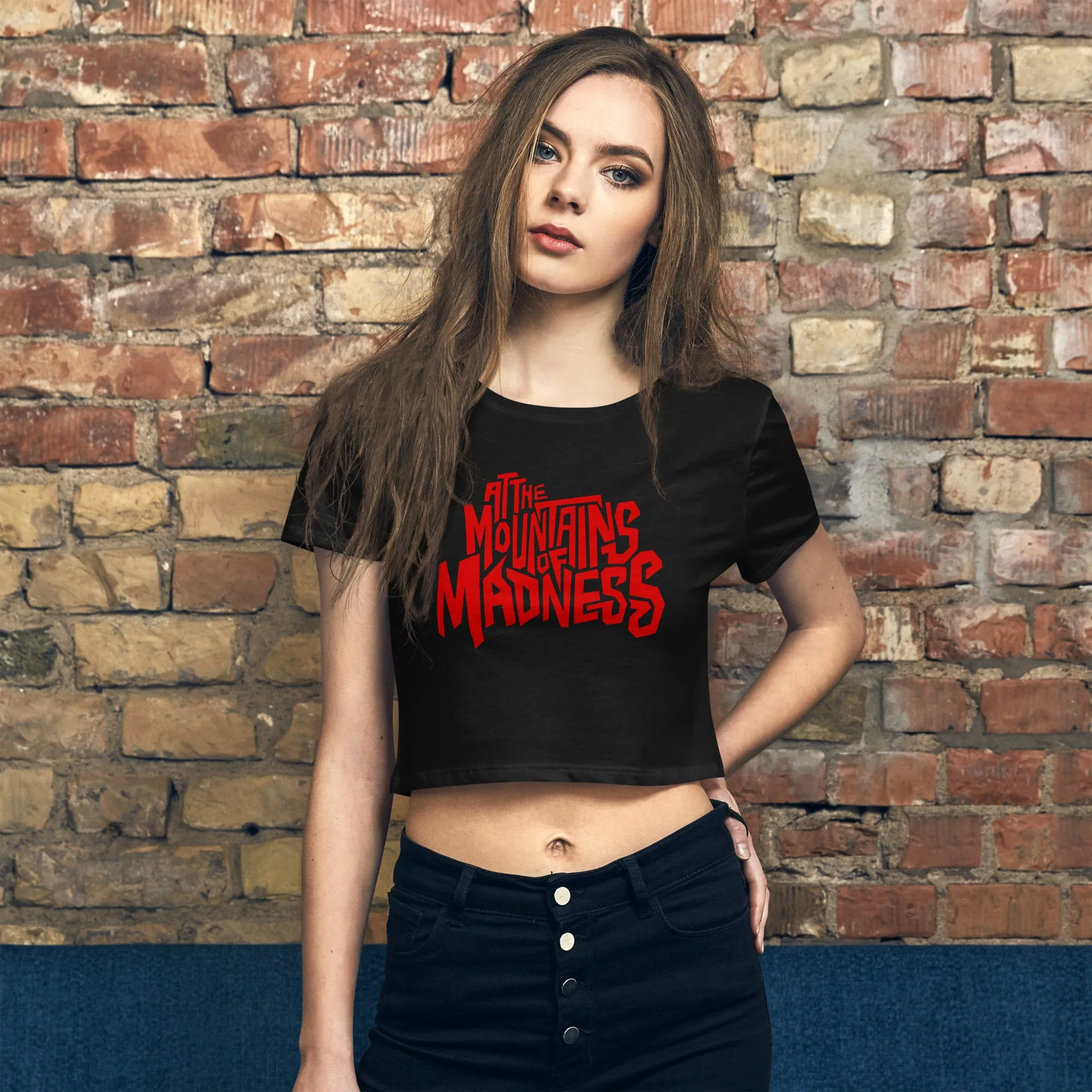 Women’s Crop Tee - At The Mountains Of Madness!